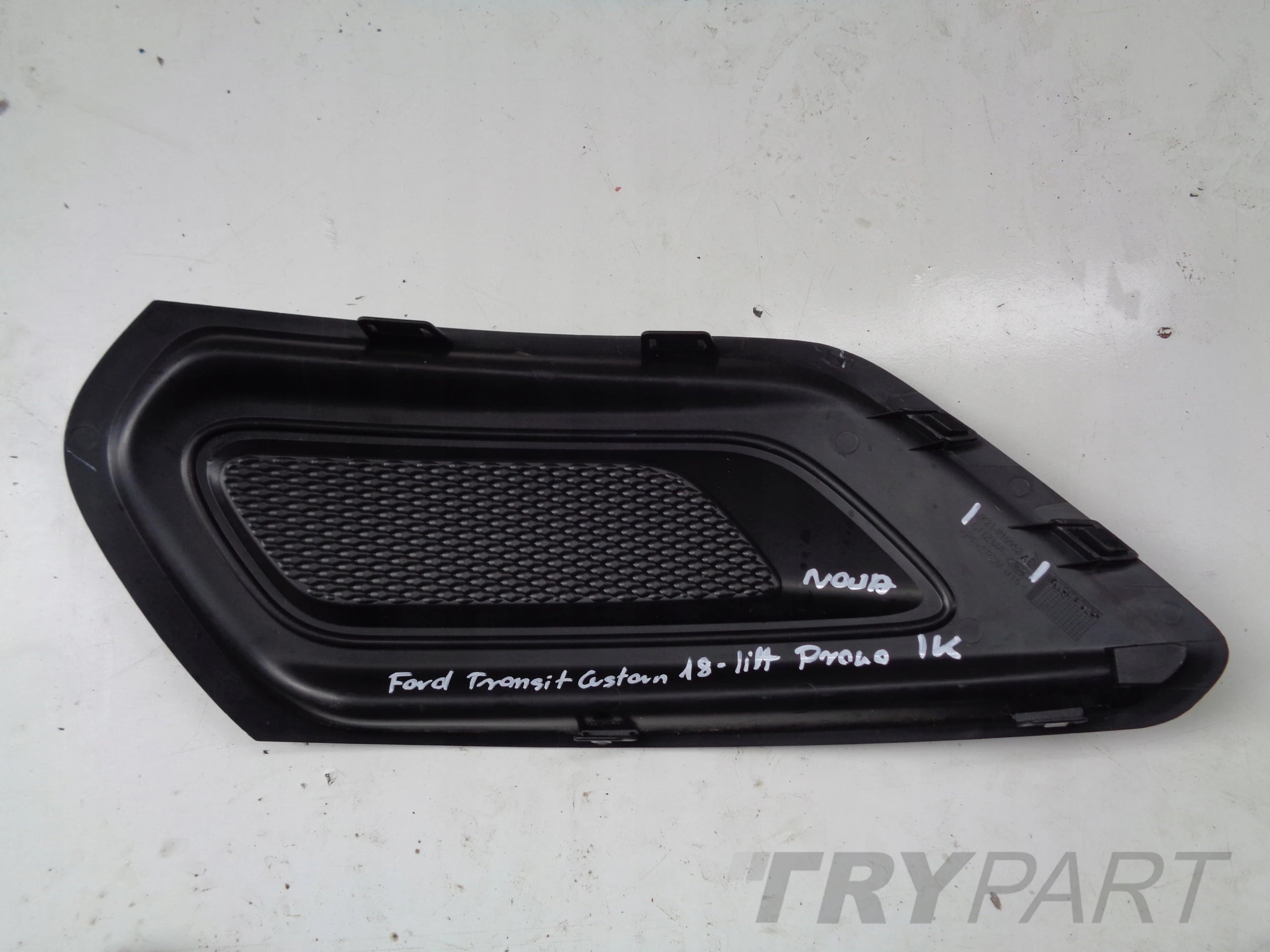 FRONT BUMPER GRILLE RIGHT FORD TRANSIT CUSTOM 18- FACELIFT