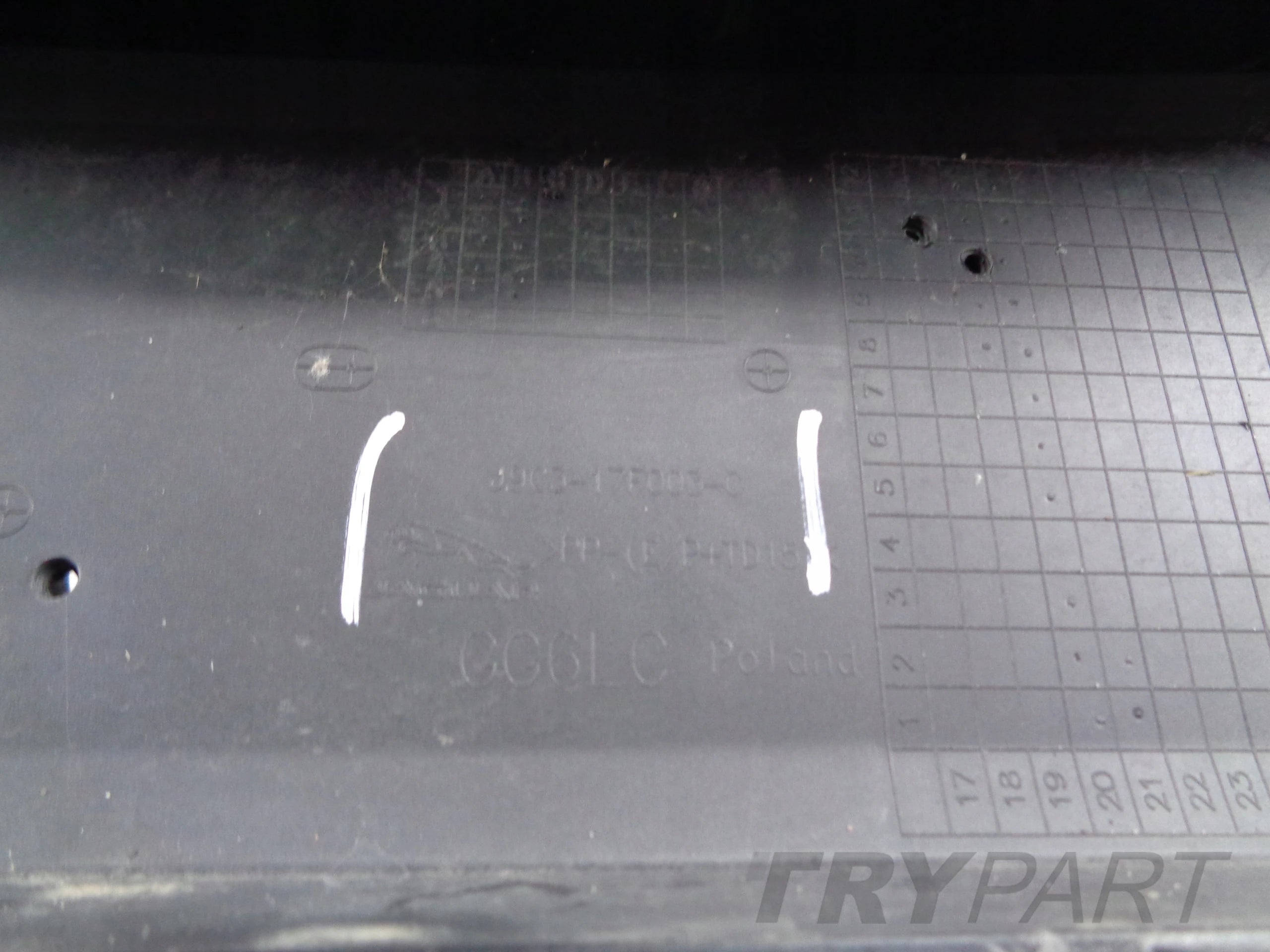 FRONT BUMPER JAGUAR E-PACE 18- DYNAMIC NO. 49556