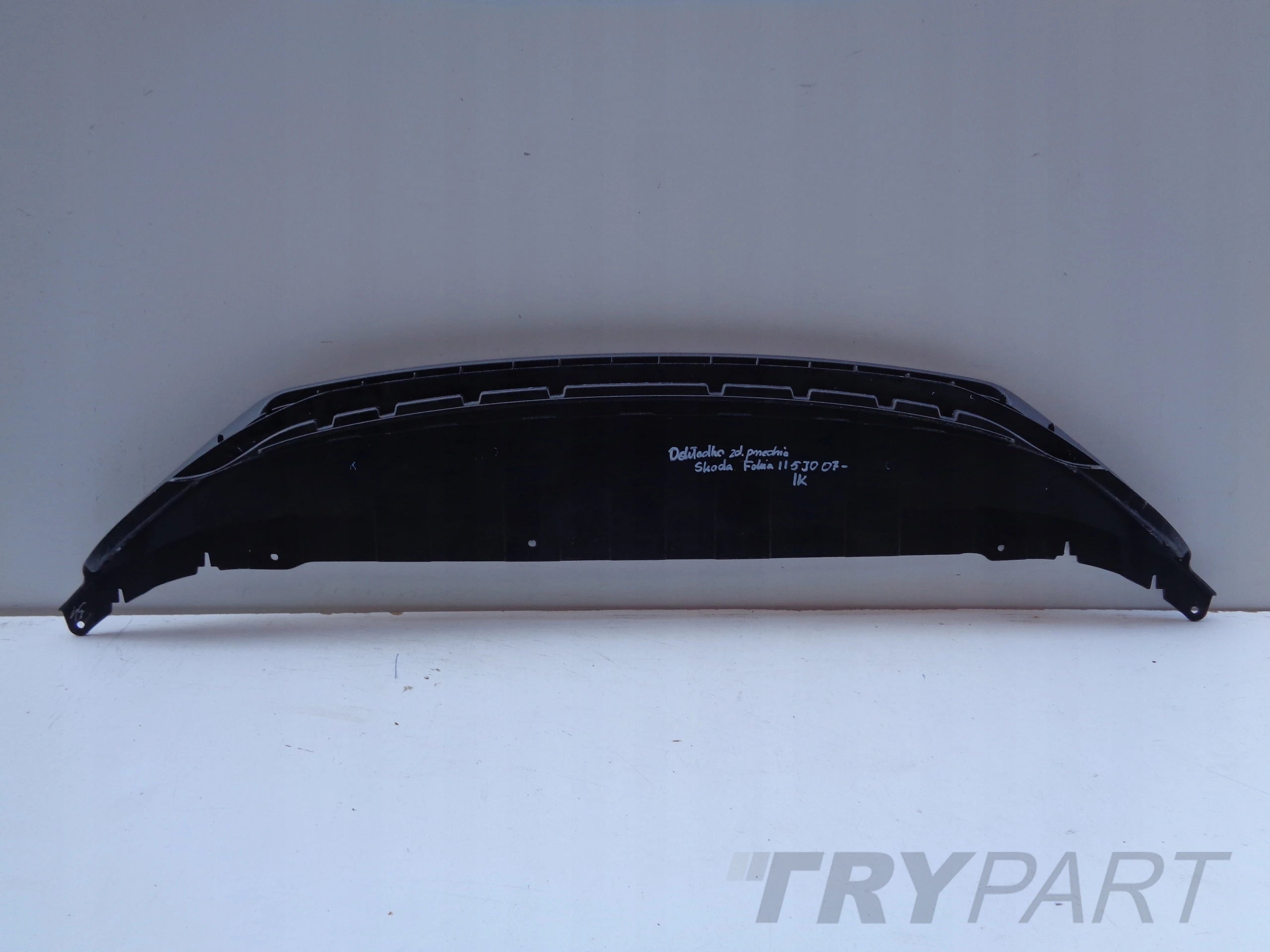 FRONT BUMPER LIP SKODA FABIA II 2 5J 5J0 07-