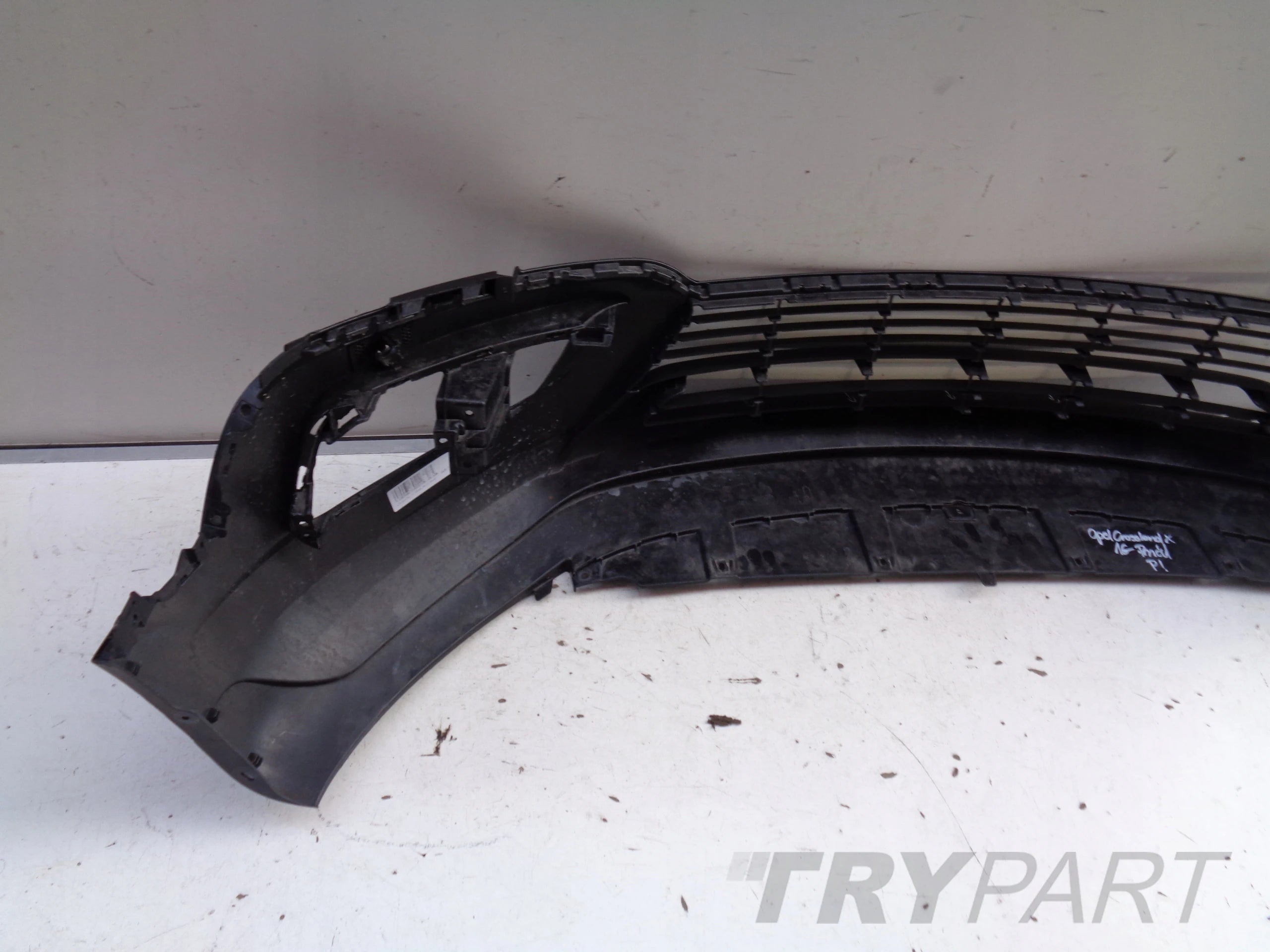 FRONT BUMPER LIP SPOILER OPEL CROSSLAND X 16-