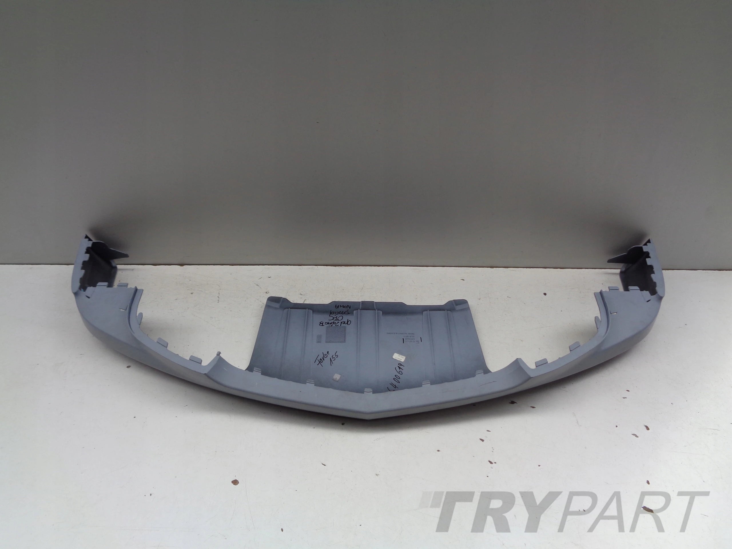 FRONT BUMPER LIP SPOILER OPEL ZAFIRA B OPC