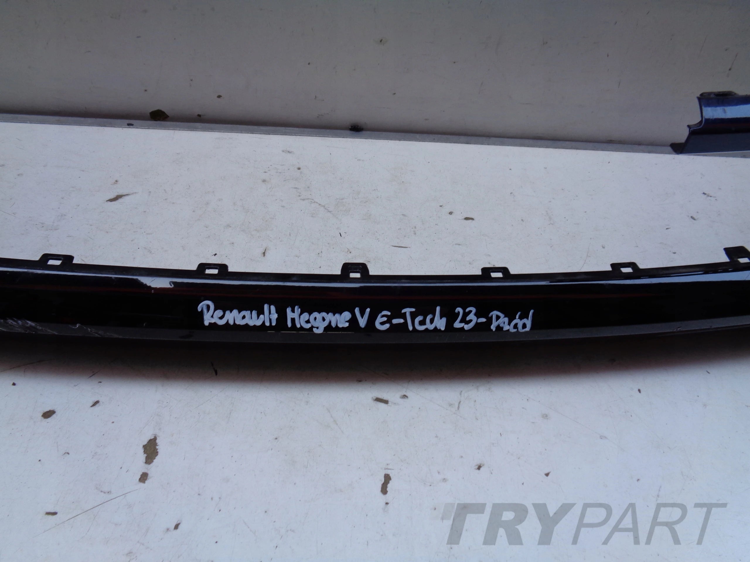 FRONT BUMPER LIP SPOILER RENAULT MEGANE V E-TECH 23-