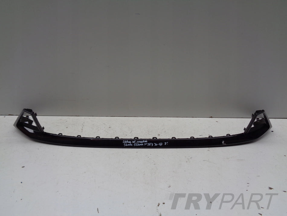 FRONT BUMPER LOWER STRIP SPOILER SKODA OCTAVIA IV 4 5E3 23- FACELIFT