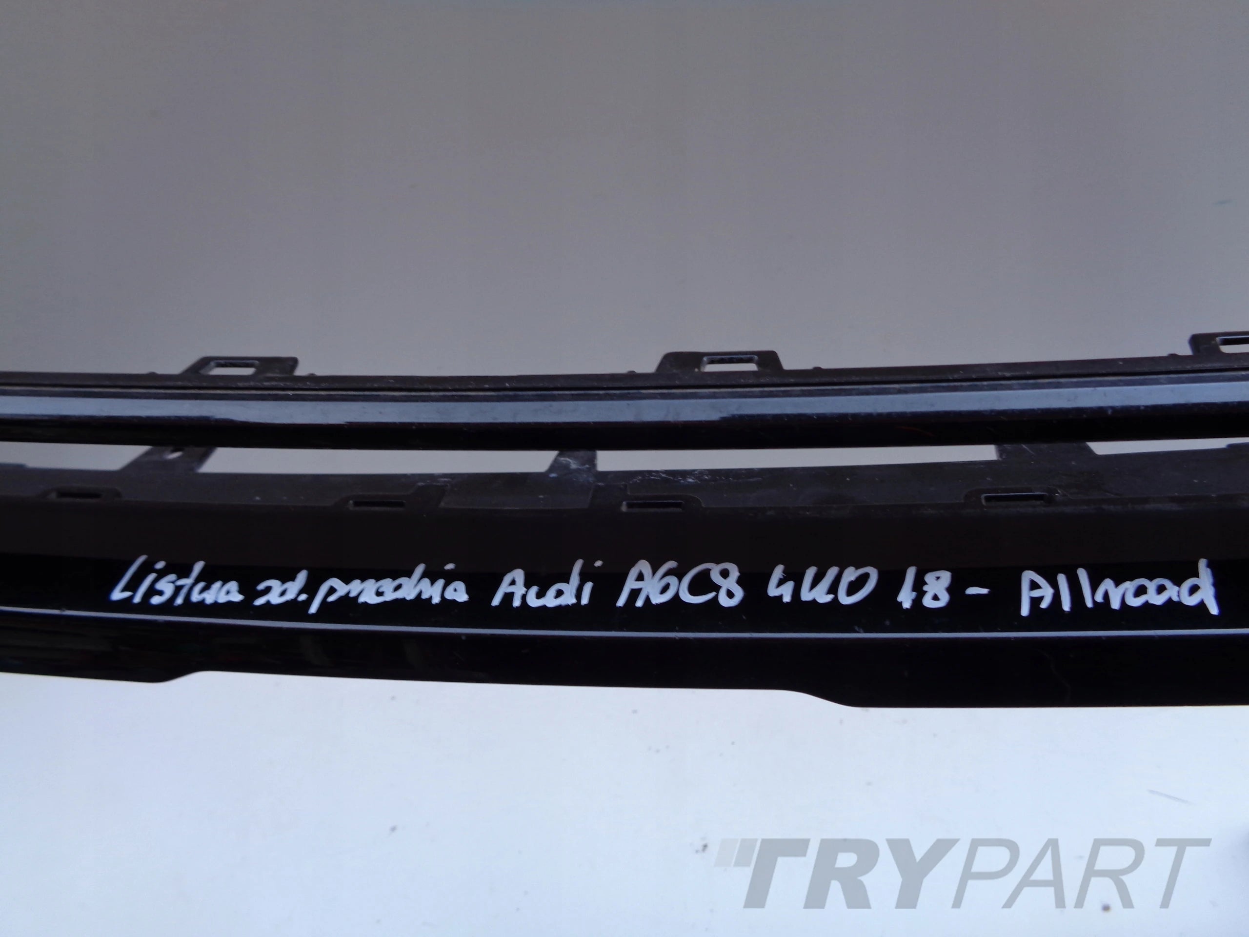 FRONT BUMPER LOWER TRIM SPOILER AUDI A6 C8 4K 4K0 18- ALLROAD