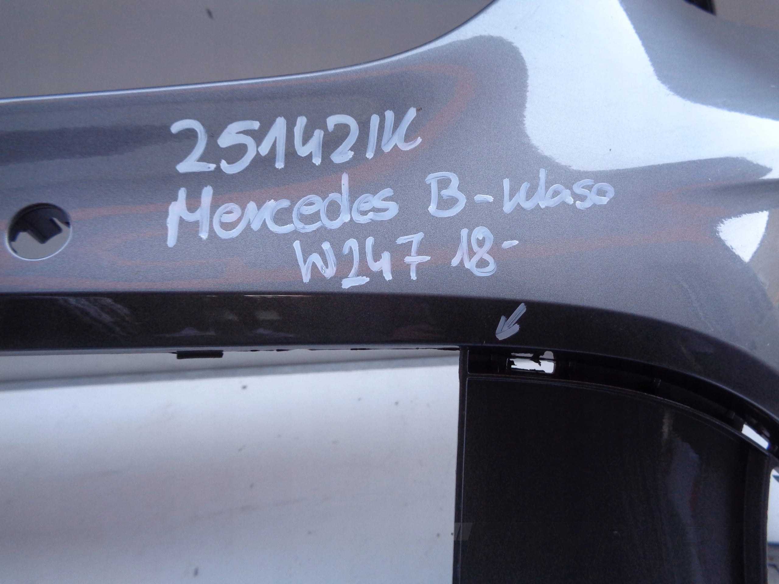 FRONT BUMPER MERCEDES B-CLASS W247 18- NO. 25142