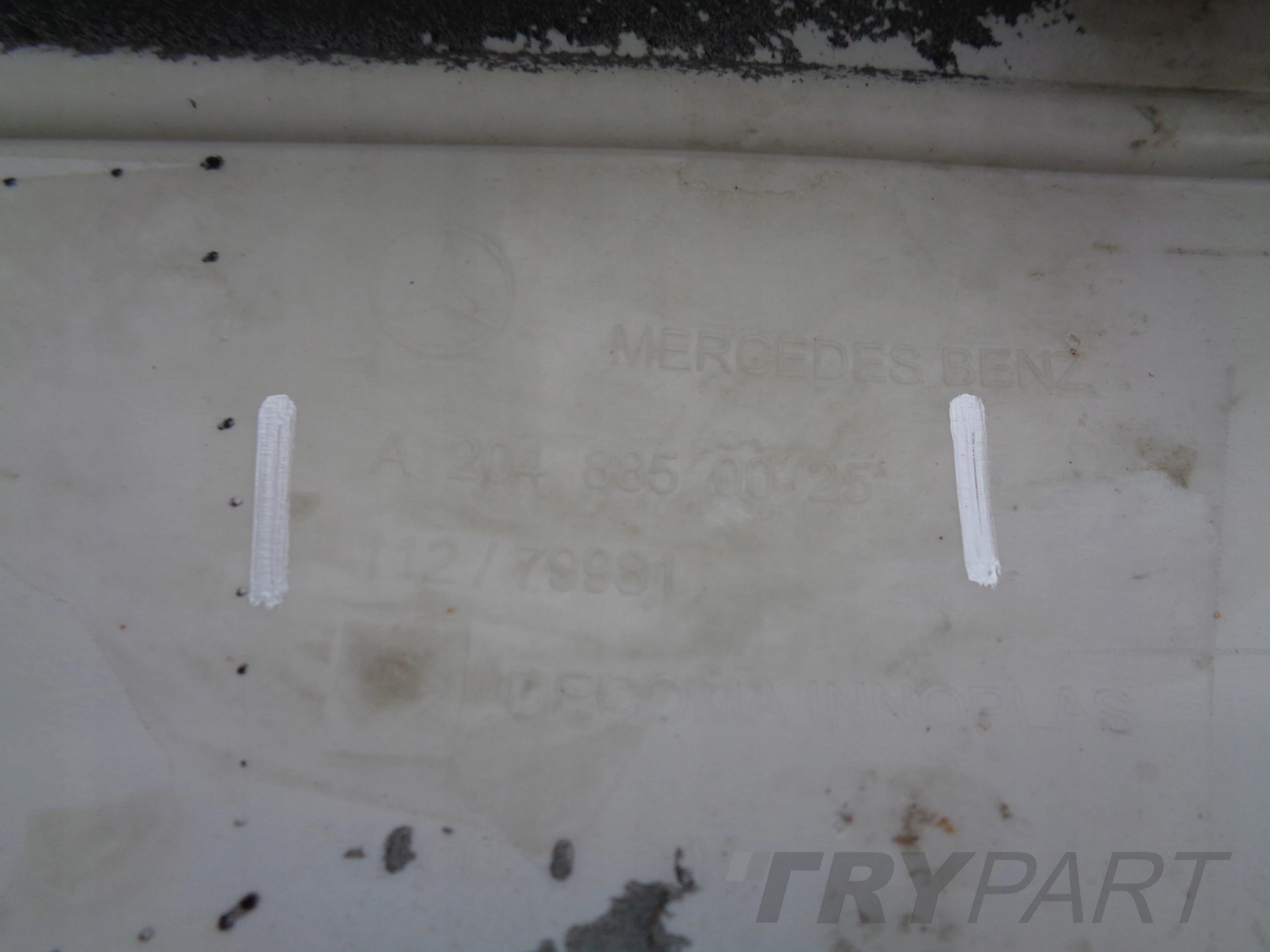 FRONT BUMPER MERCEDES C-CLASS W204 07-10 NO. 44068