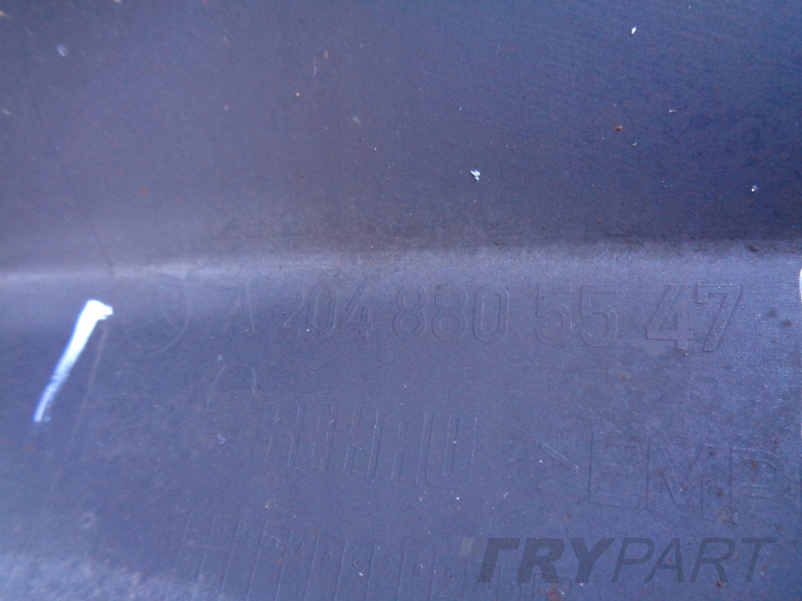 FRONT BUMPER MERCEDES C-CLASS W204 10- FACELIFT NO. 36745
