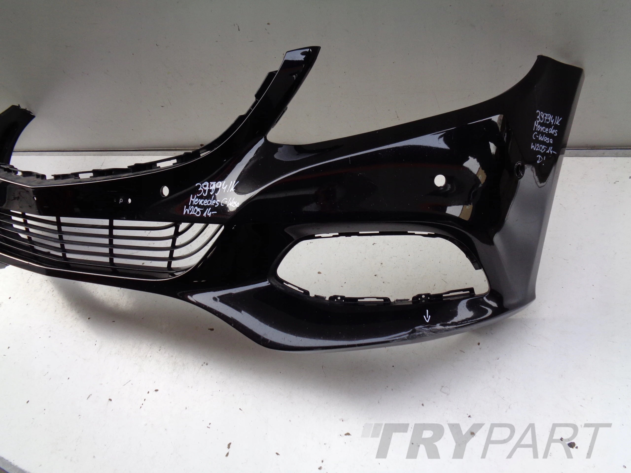 FRONT BUMPER MERCEDES C-CLASS W205 14- EXCLUSIVE NO. 39794