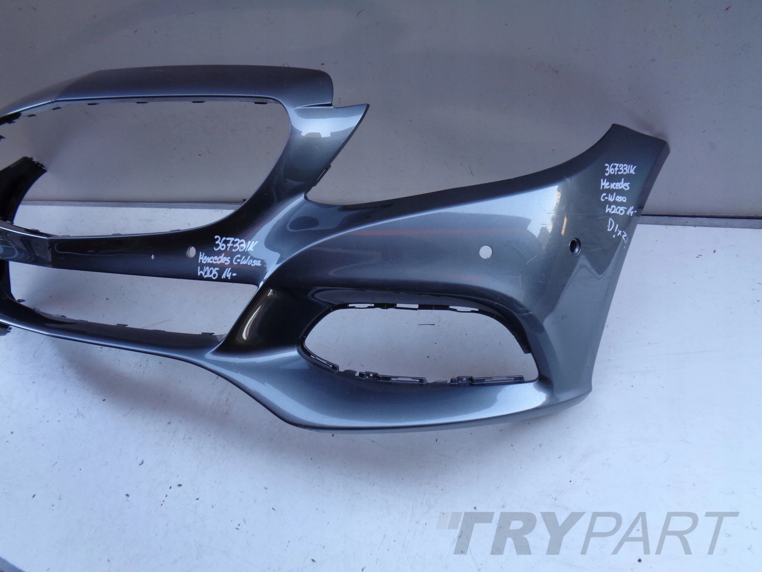 FRONT BUMPER MERCEDES C-CLASS W205 14- NO. 36733