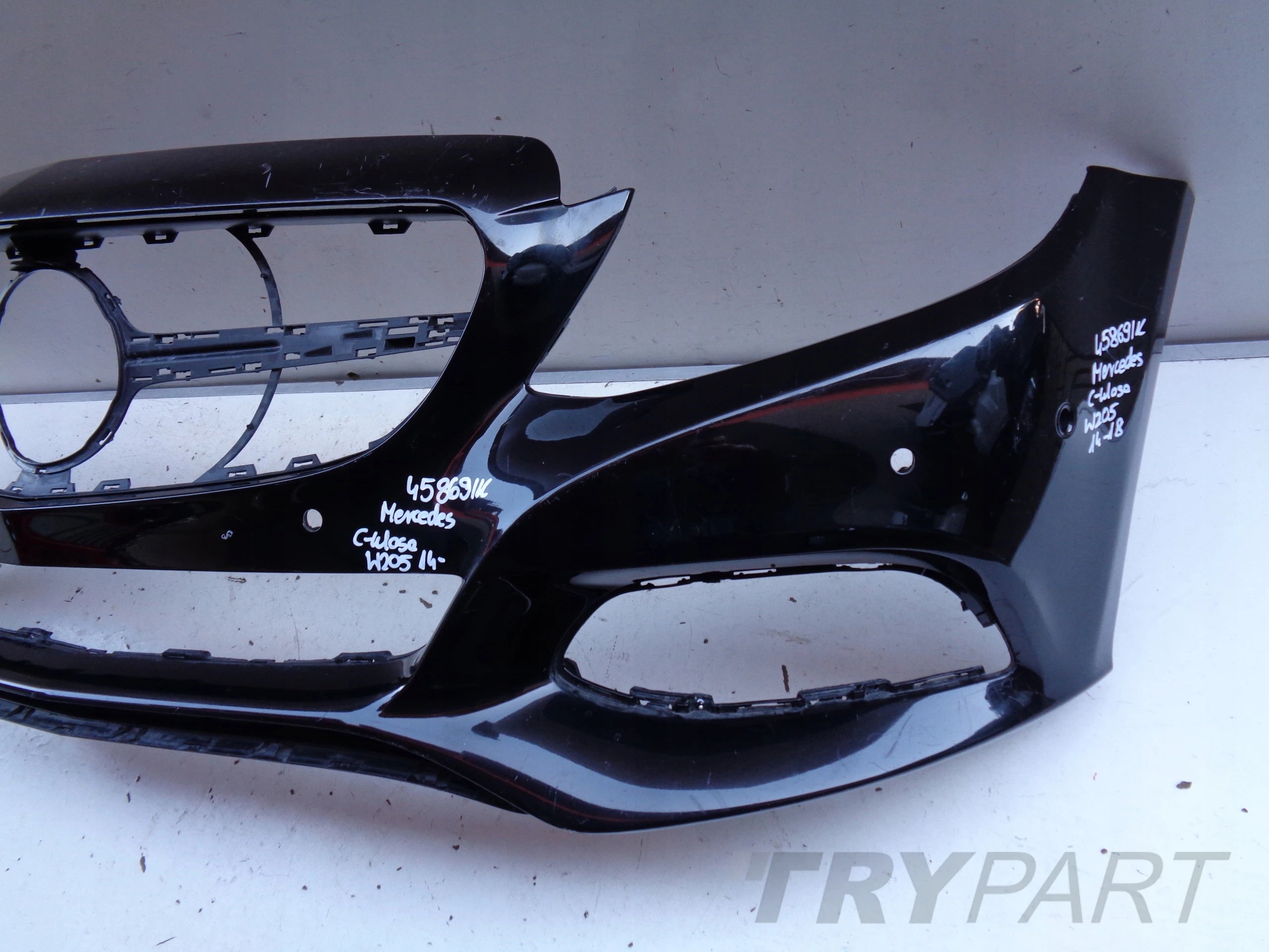 FRONT BUMPER MERCEDES C-CLASS W205 14- NO. 45869