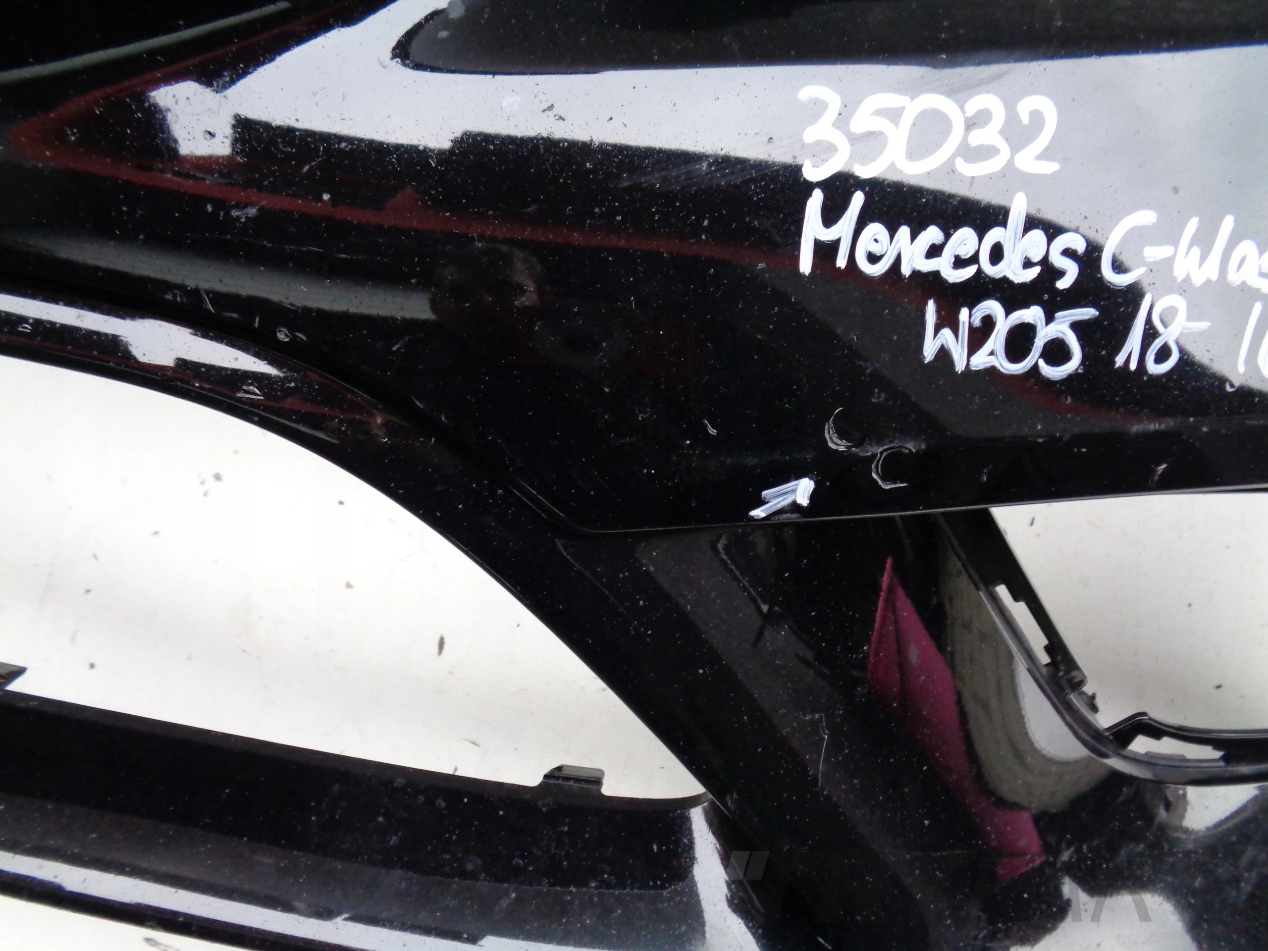 FRONT BUMPER MERCEDES C-CLASS W205 18- LIFT