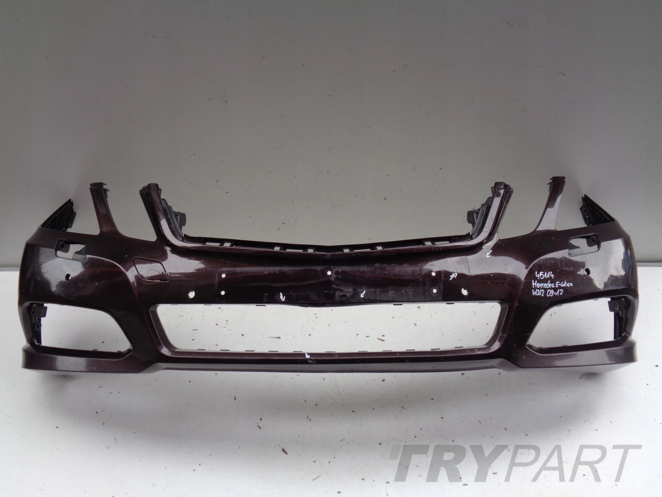 FRONT BUMPER MERCEDES E-CLASS W212 09-12 NO. 45114