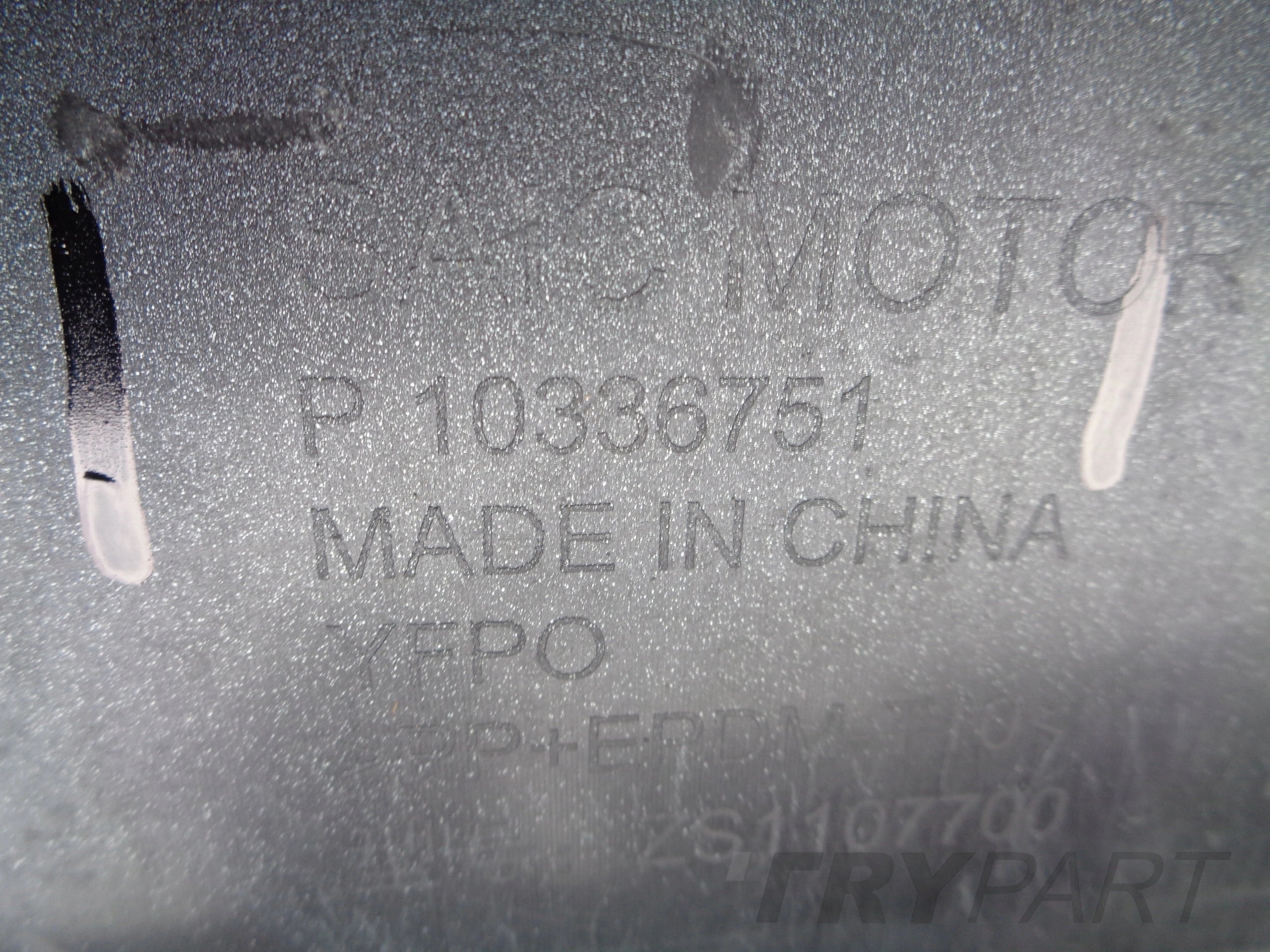 FRONT BUMPER MG ZS 18- NO. 41121