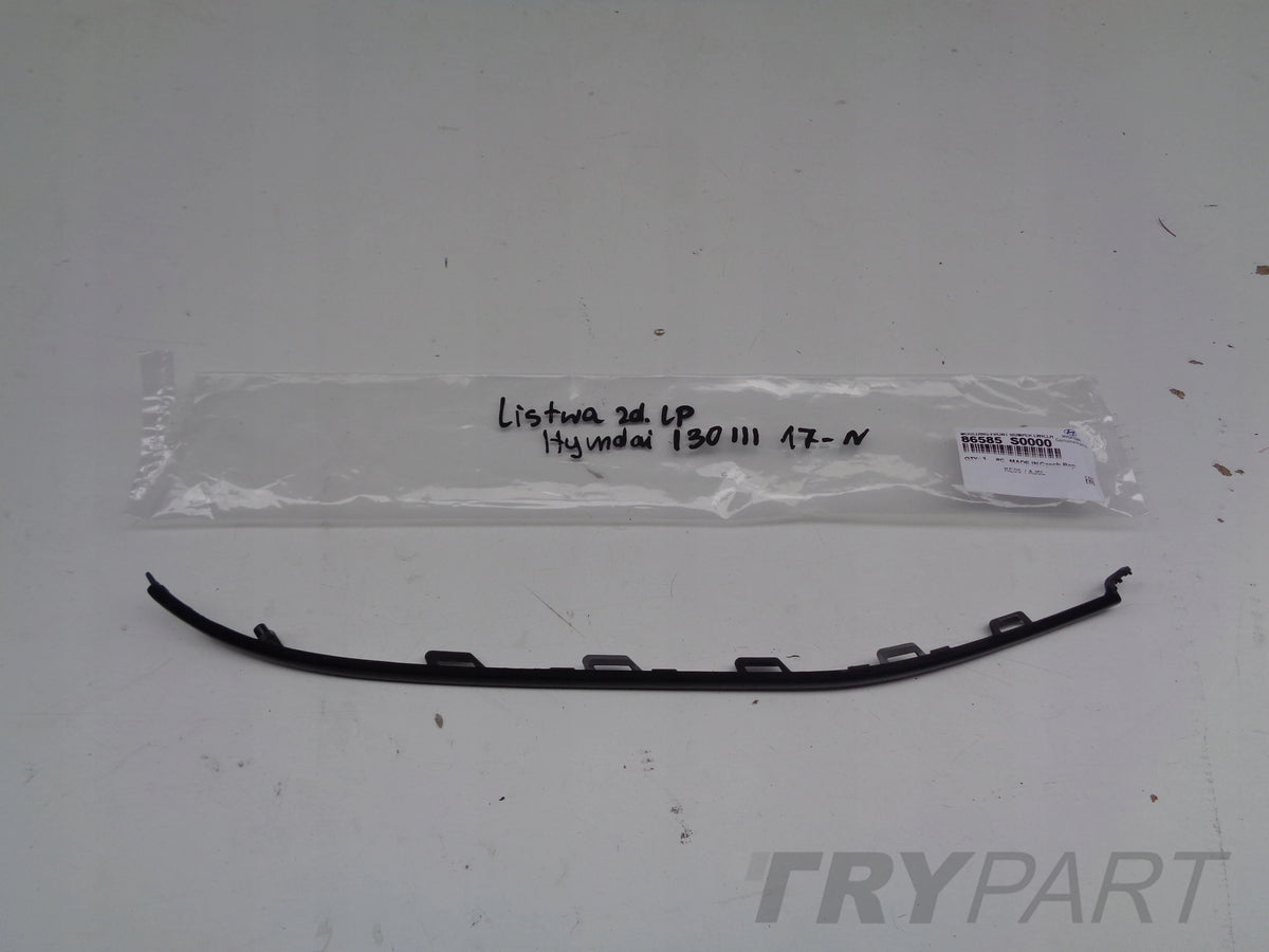 FRONT BUMPER MOLDING LOWER LEFT HYUNDAI I30 N III 17-