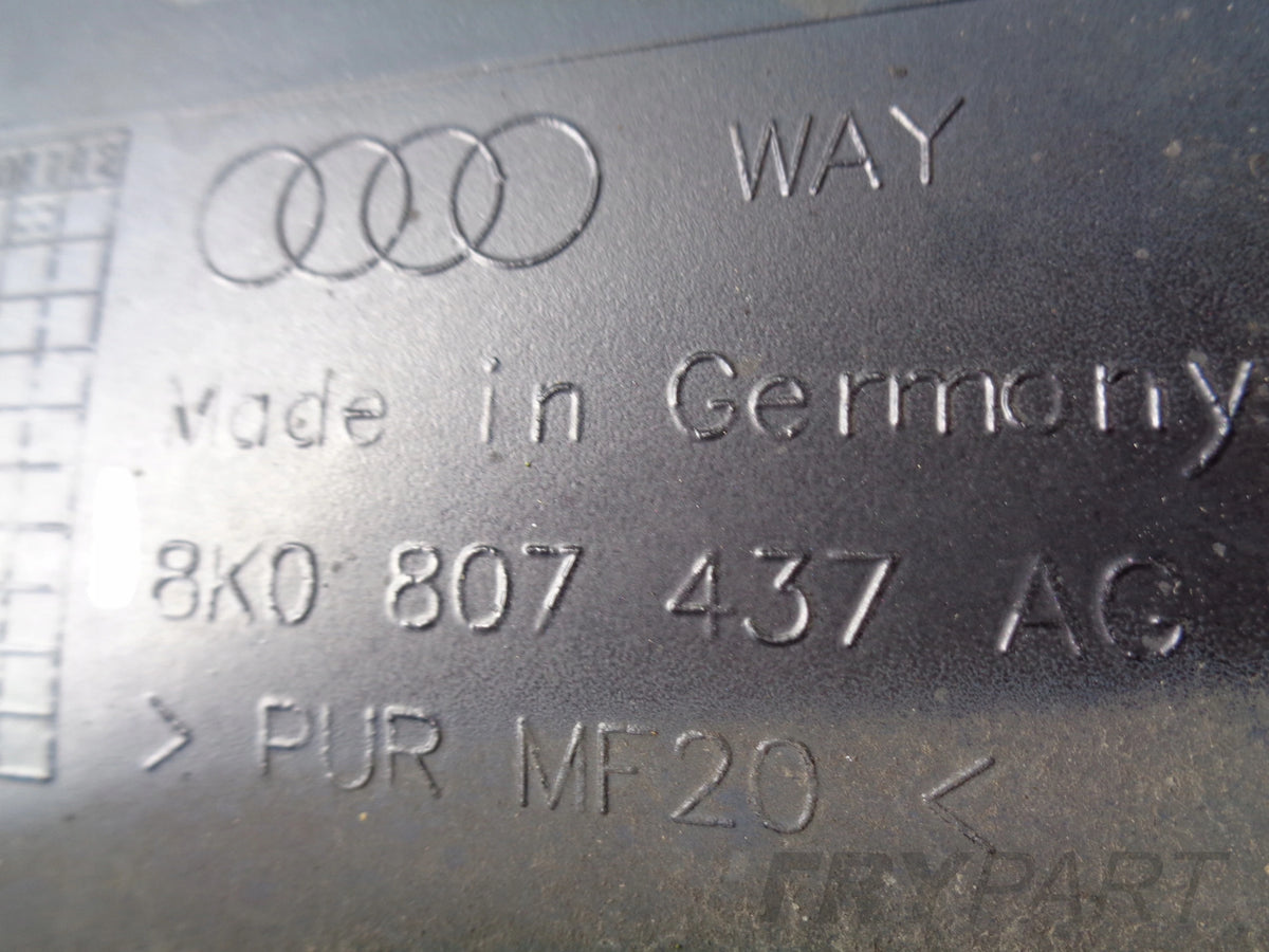 FRONT BUMPER RADIATOR GRILLE AUDI RS4 B8 8K 8K0 NO. 30307