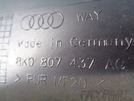 FRONT BUMPER RADIATOR GRILLE AUDI RS4 B8 8K 8K0 NO. 30307