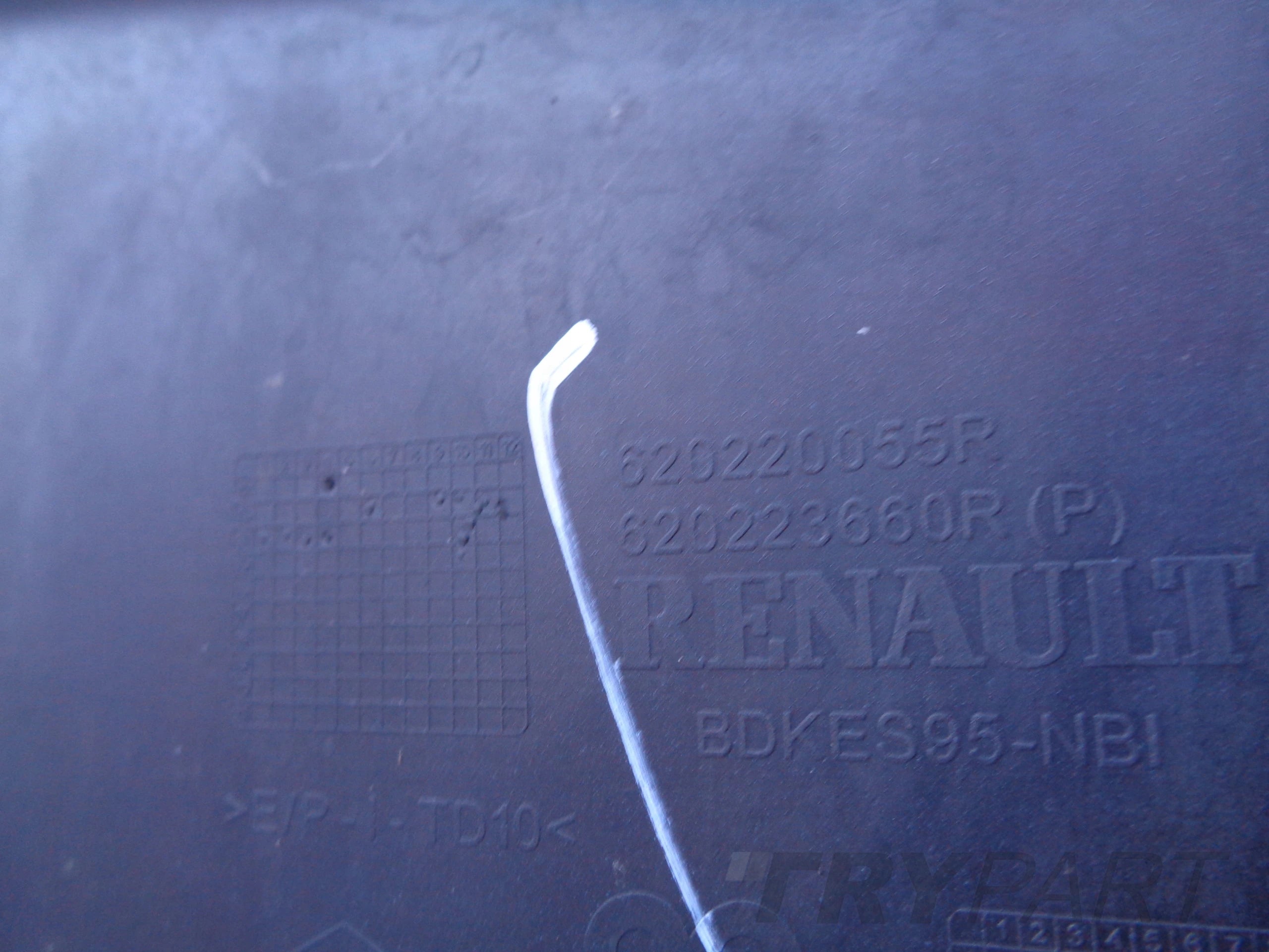FRONT BUMPER RENAULT MEGANE III 13- FACELIFT NO. 47058