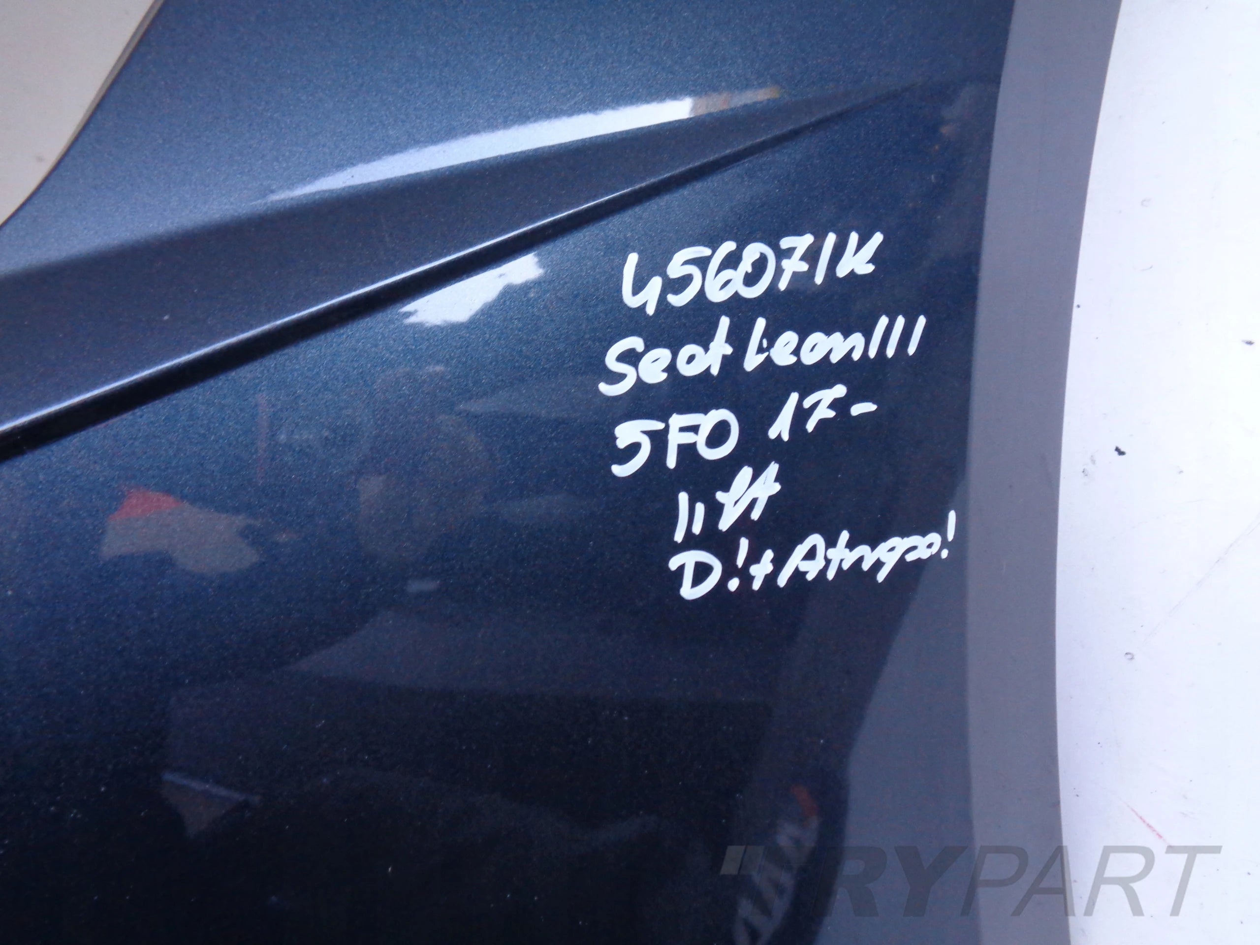 FRONT BUMPER SEAT LEON III 3 5F 5F0 17- FACELIFT NO. 45607