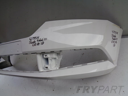 FRONT BUMPER SKODA FABIA III 3 6V 6V0 18- FACELIFT NO. 42755