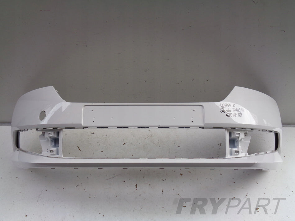 FRONT BUMPER SKODA FABIA III 3 6V 6V0 18- FACELIFT NO. 42755