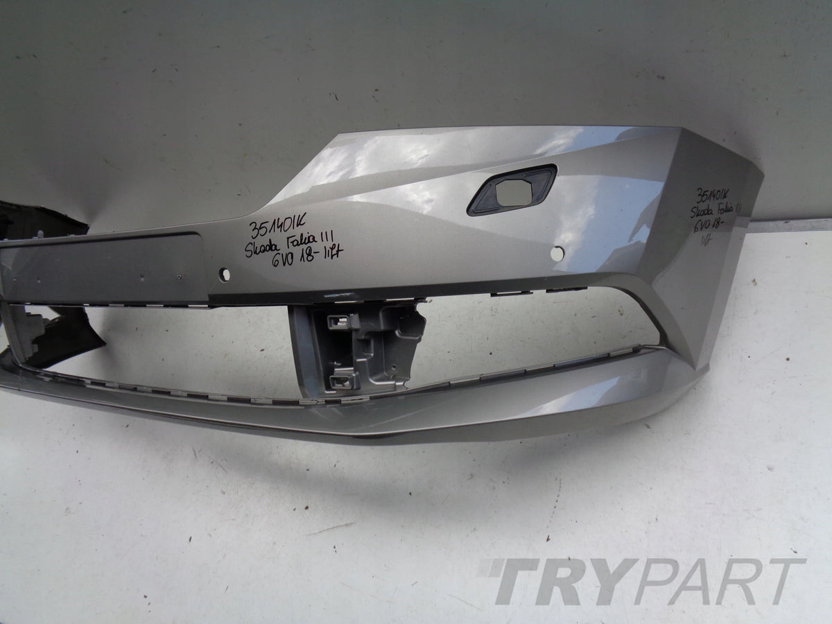 FRONT BUMPER SKODA FABIA III 6V 18- FACELIFT NO. 35140