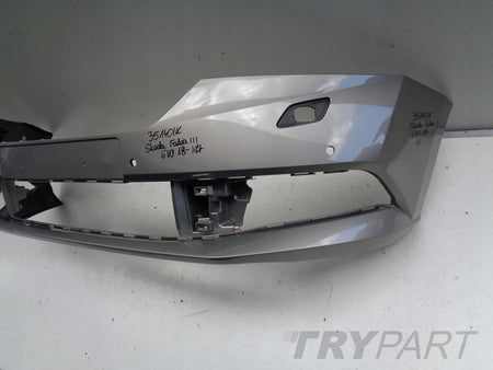 FRONT BUMPER SKODA FABIA III 6V 18- FACELIFT NO. 35140