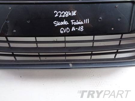 FRONT BUMPER SKODA FABIA III 6V 6V0 14-17 22284