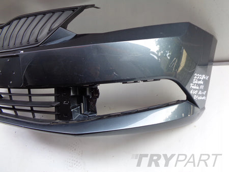 FRONT BUMPER SKODA FABIA III 6V 6V0 14-17 22284