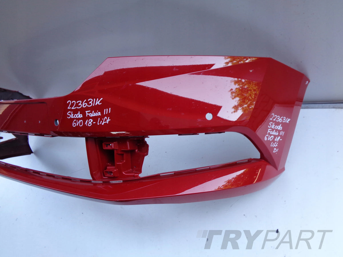 FRONT BUMPER SKODA FABIA III 6V 6V0 18- LIFT