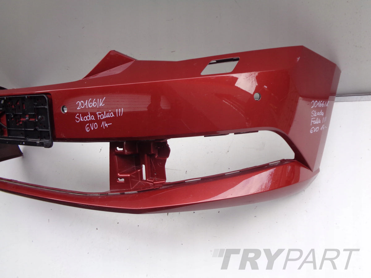 FRONT BUMPER SKODA FABIA III 6V0 14- NO. 20166
