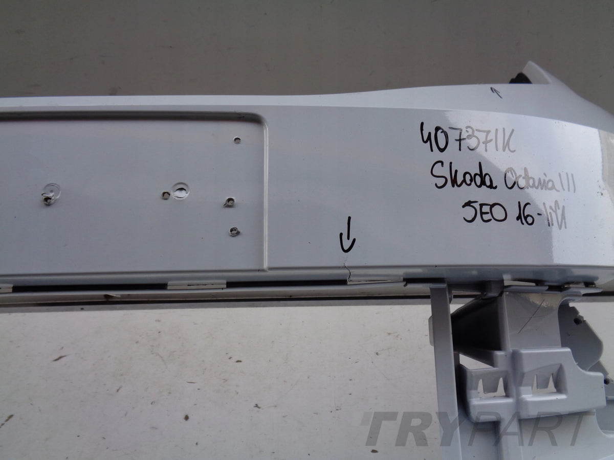 FRONT BUMPER SKODA OCTAVIA III 3 5E 5E0 16- FACELIFT NO. 40737