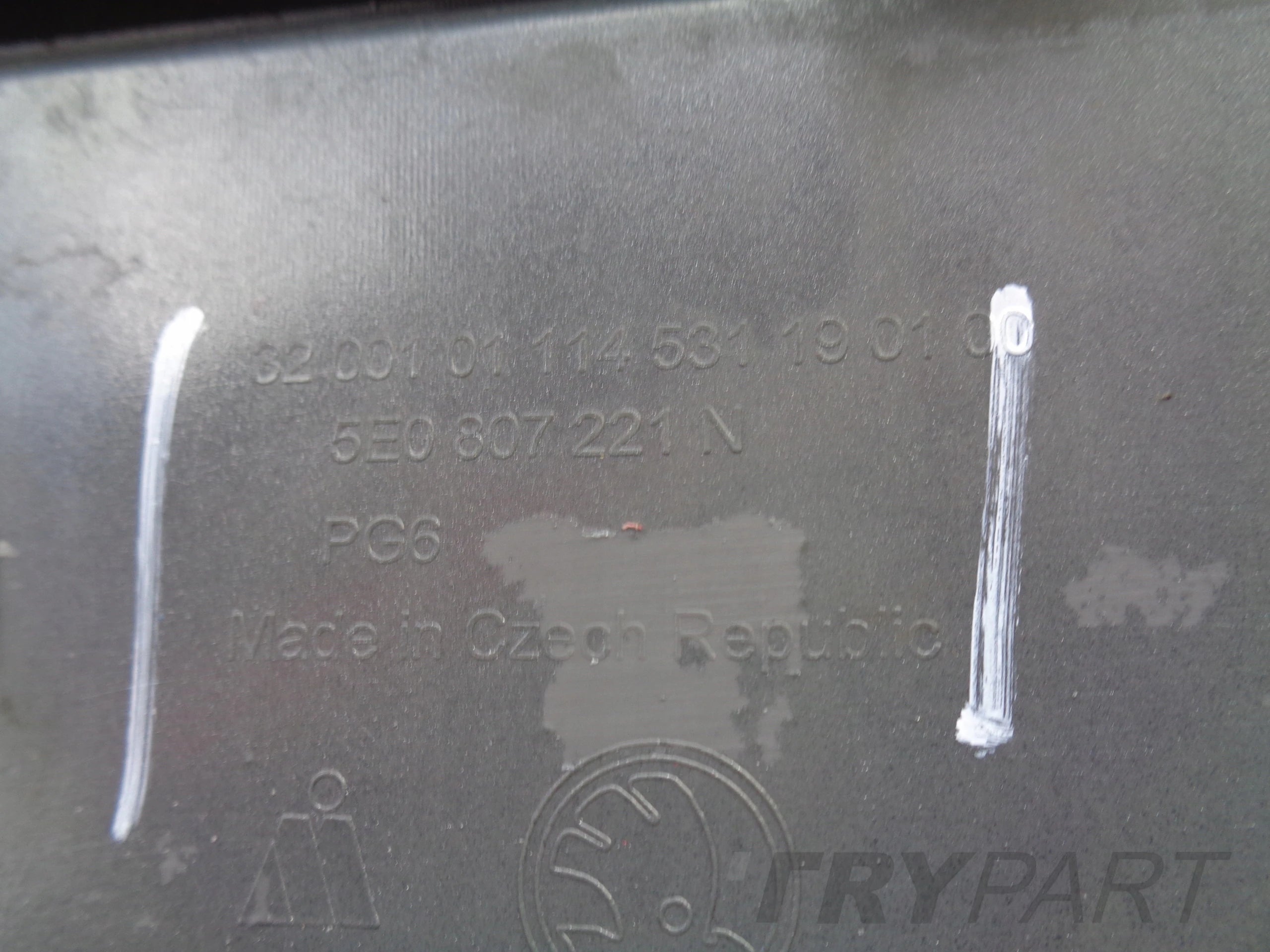 FRONT BUMPER SKODA OCTAVIA III 3 5E 5E0 16- FACELIFT NO. 42786
