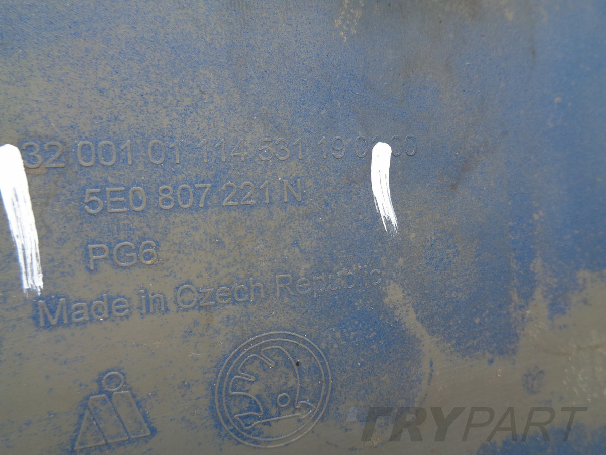 FRONT BUMPER SKODA OCTAVIA III 3 5E 5E0 16- FACELIFT NO. 48531 WITHOUT HOLES