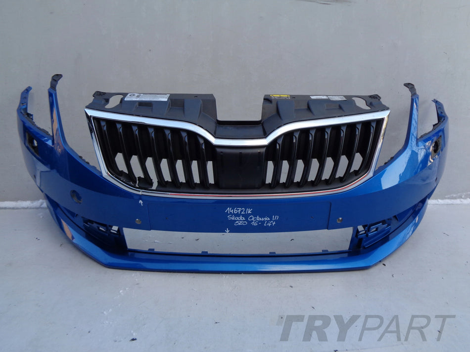 FRONT BUMPER SKODA OCTAVIA III 5E0 16- FACELIFT