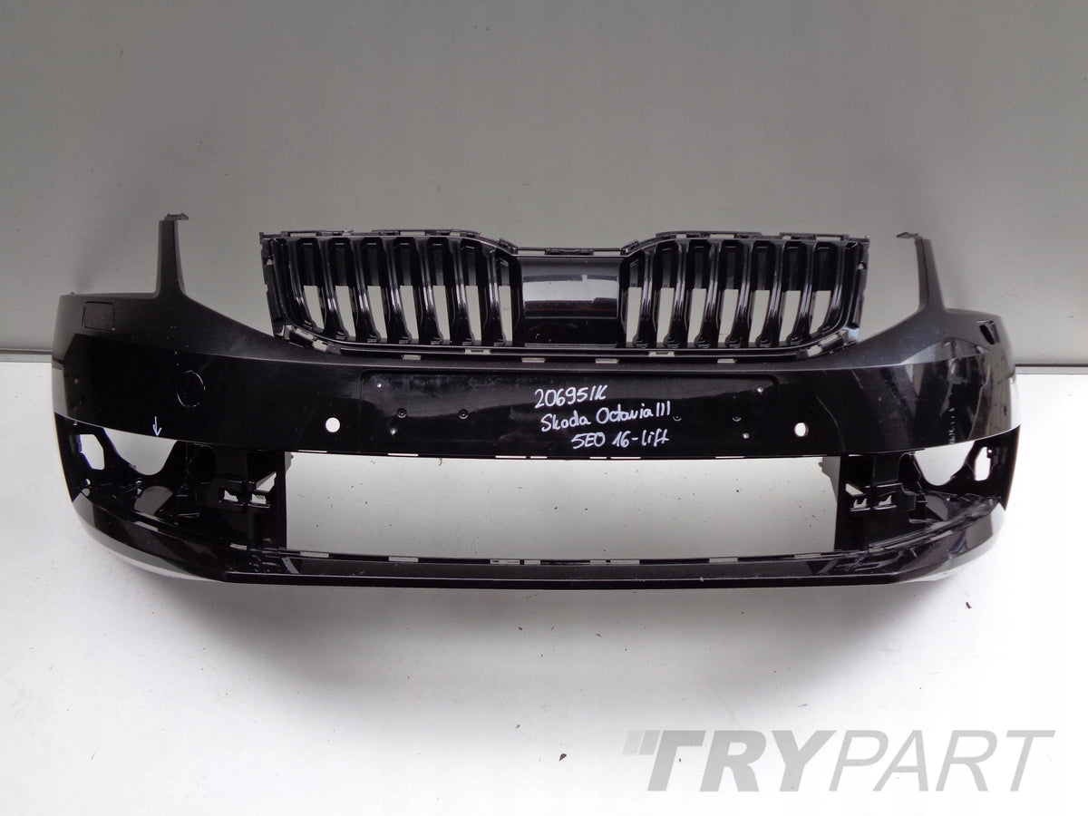 FRONT BUMPER SKODA OCTAVIA III 5E0 16- FACELIFT