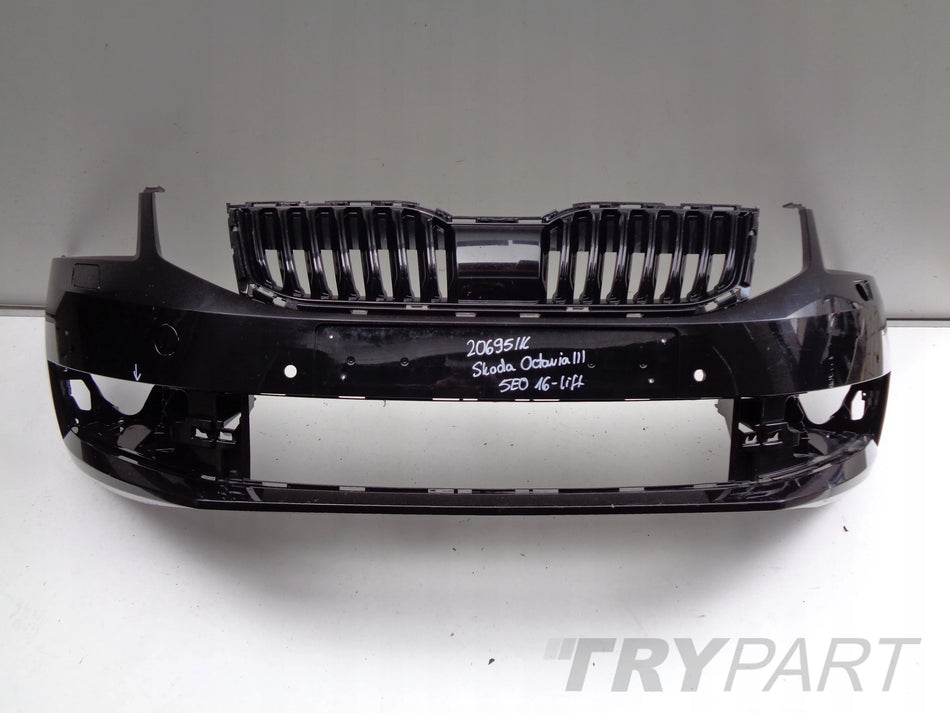 FRONT BUMPER SKODA OCTAVIA III 5E0 16- FACELIFT