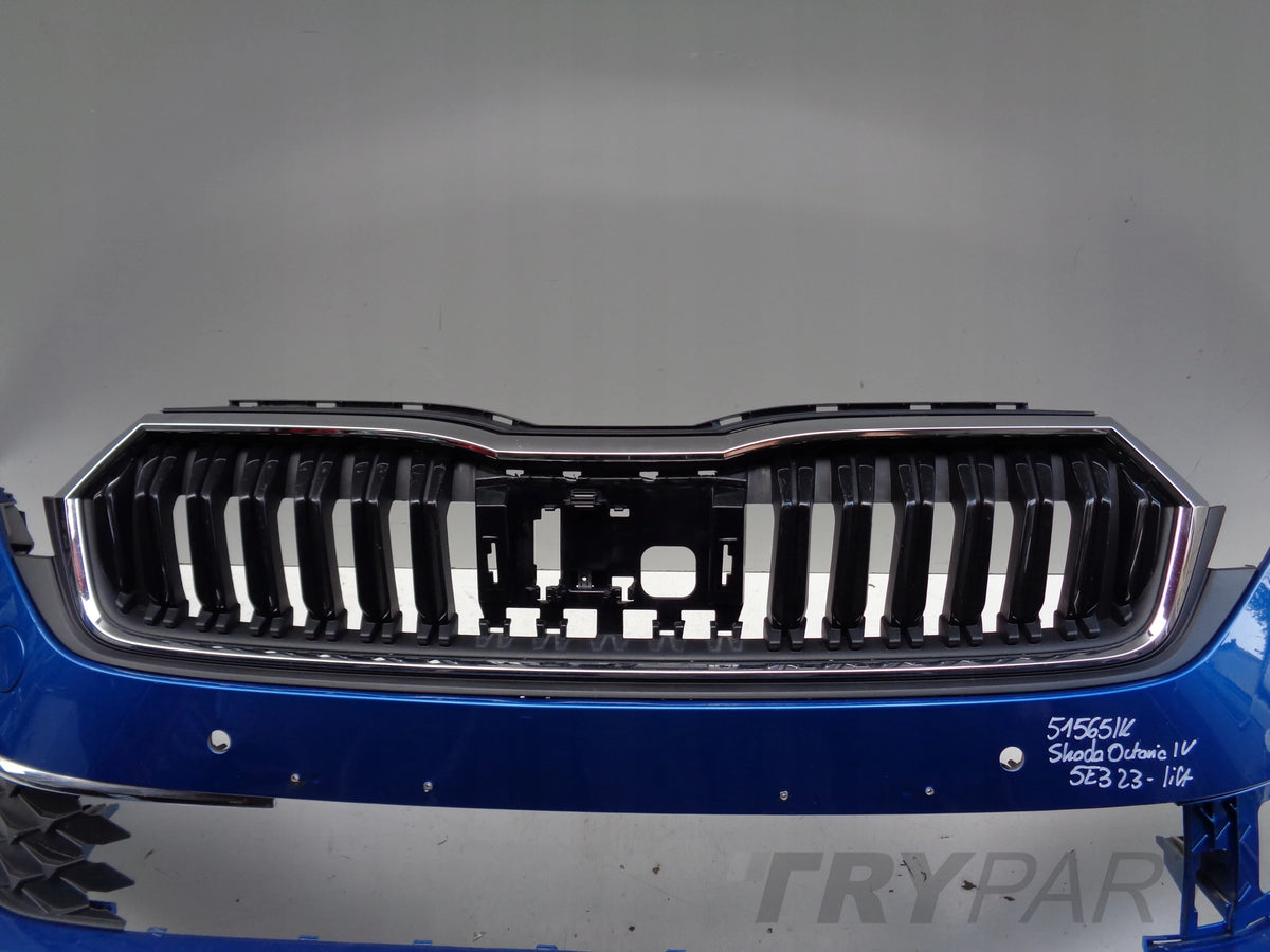 FRONT BUMPER SKODA OCTAVIA IV 4 5E3 23- FACELIFT NO. 51565