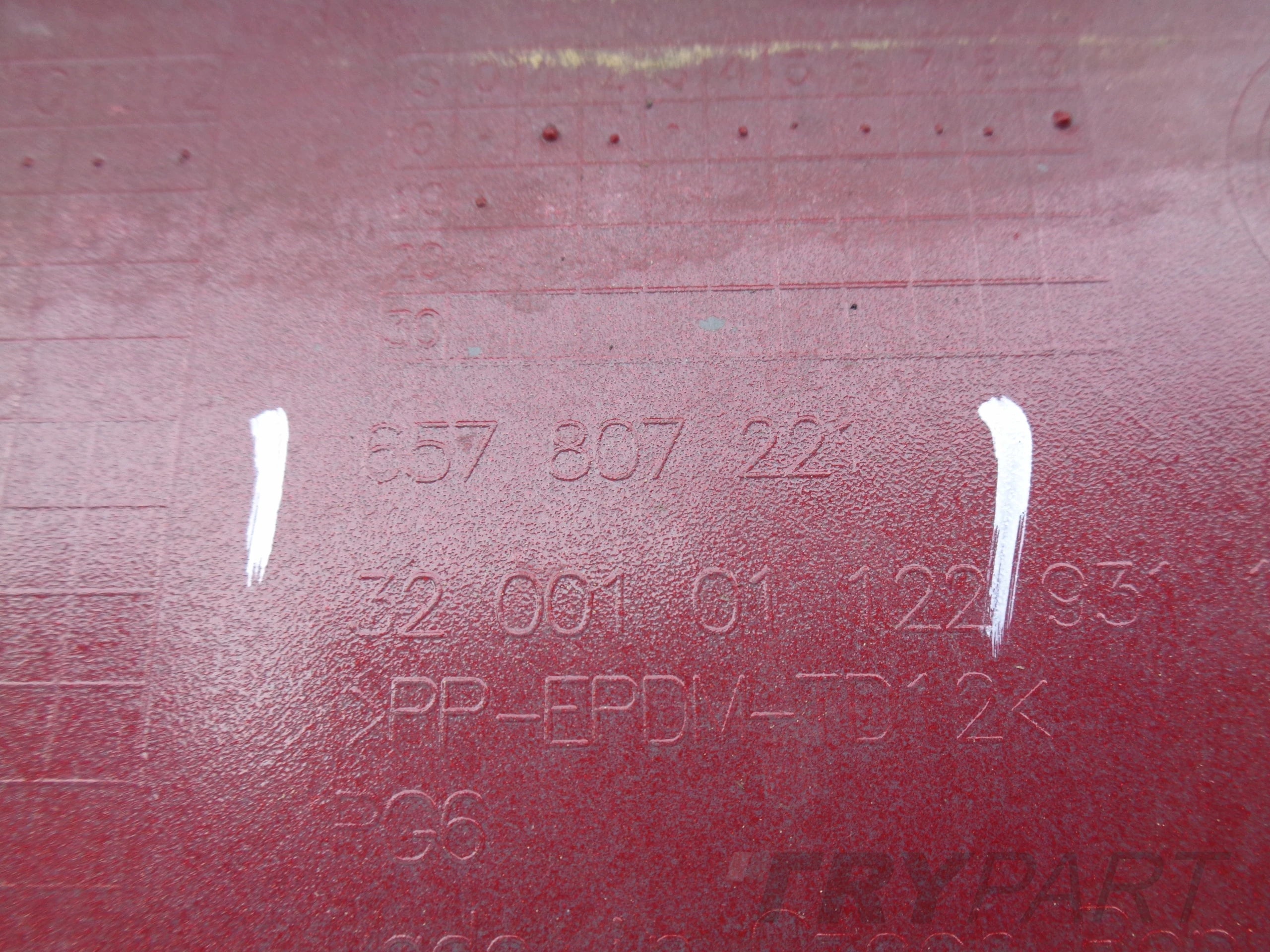 FRONT BUMPER SKODA SCALA 657 18- NO. 40738