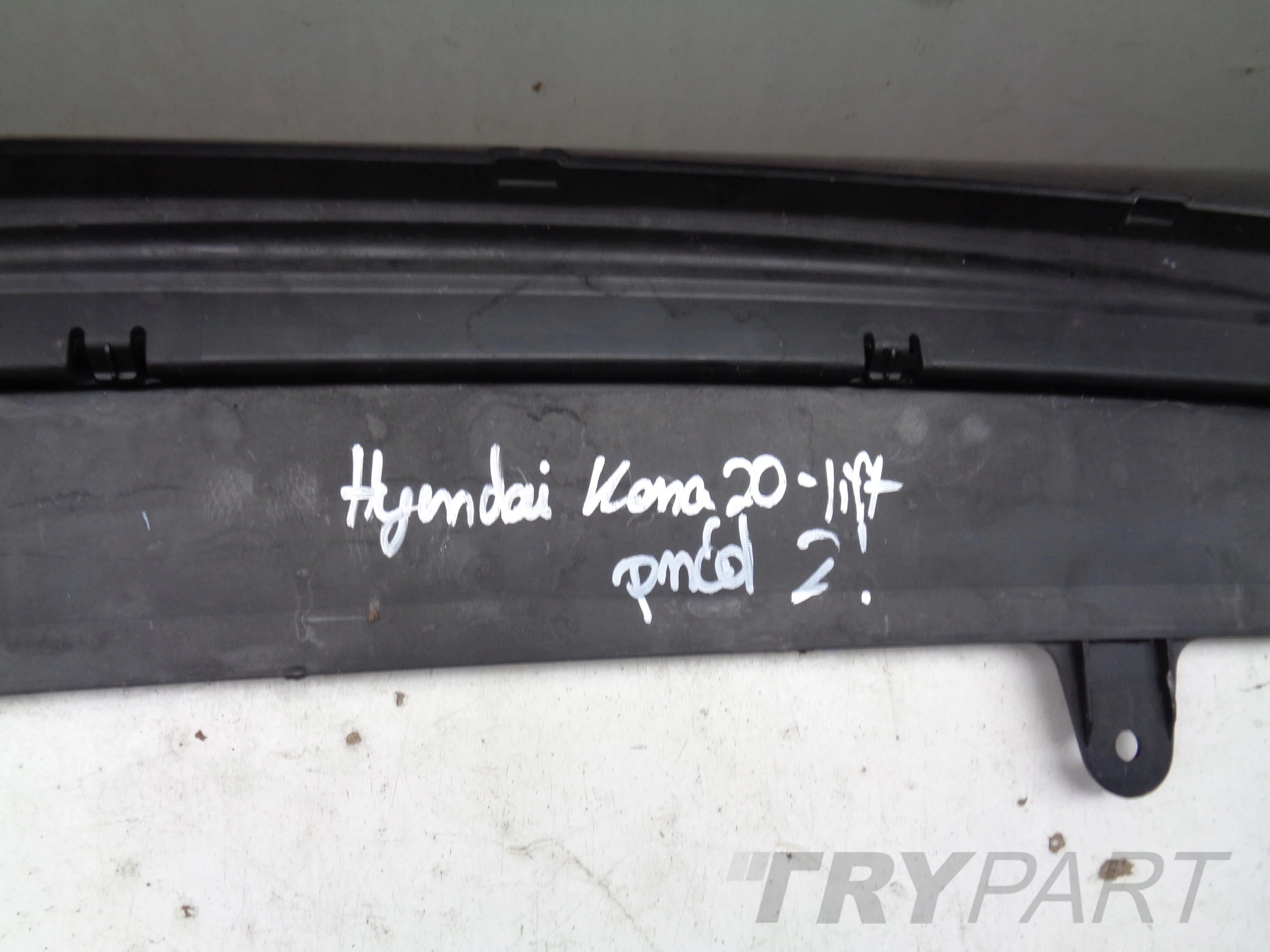 FRONT BUMPER SPLITTER LIP HYUNDAI KONA 20- FACELIFT