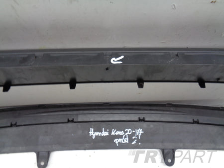 FRONT BUMPER SPLITTER LIP HYUNDAI KONA 20- FACELIFT