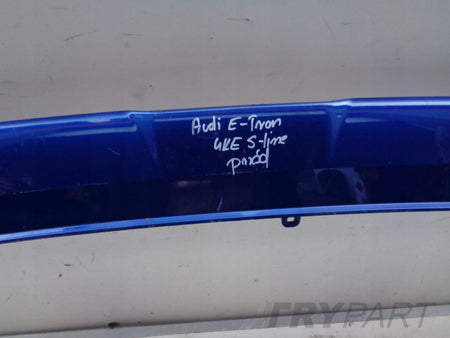 FRONT BUMPER SPLITTER SPOILER AUDI E-TRON 4KE S-LINE