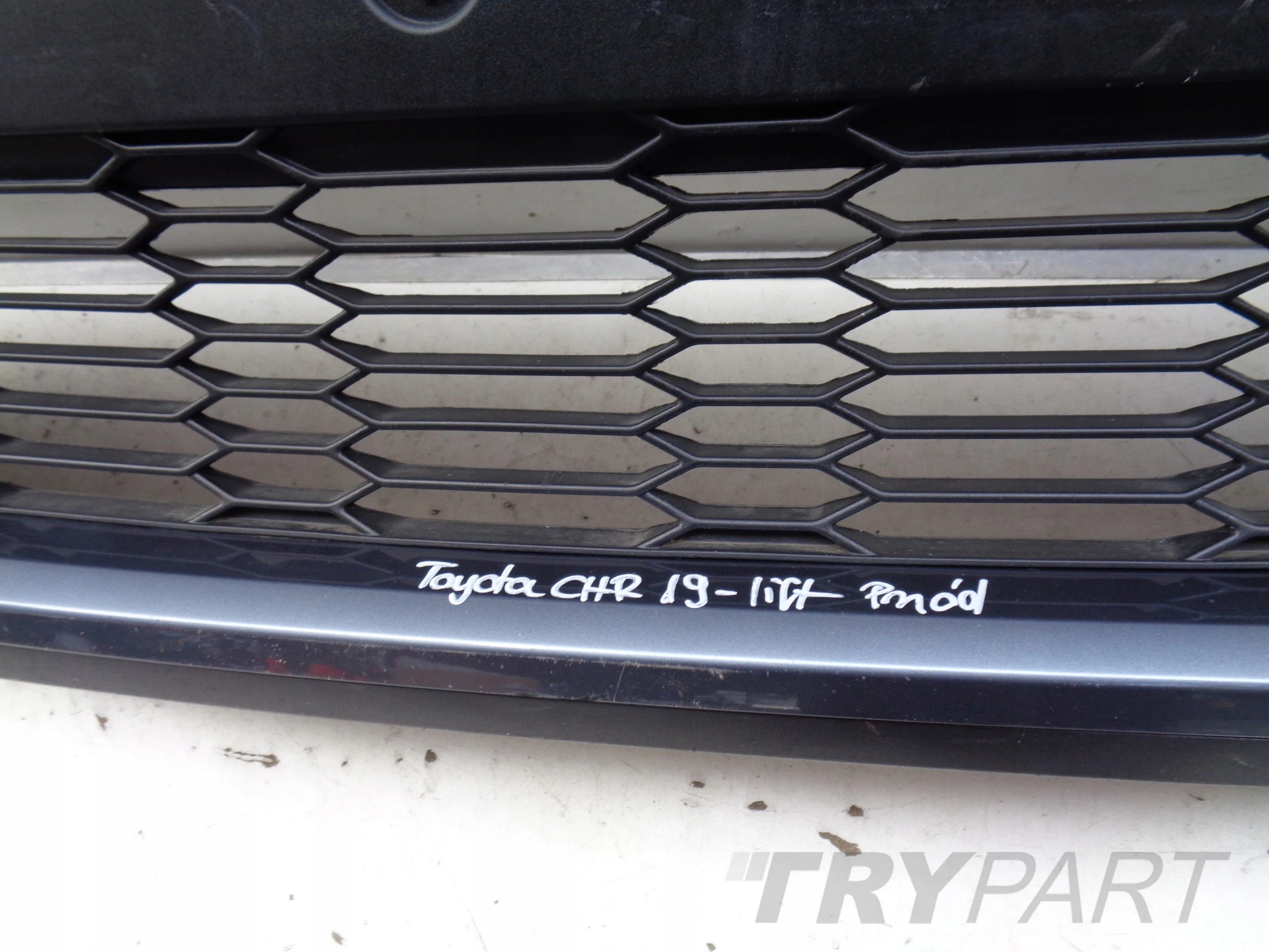 FRONT BUMPER SPLITTER SPOILER GRILLE TOYOTA CHR 19- LIFT