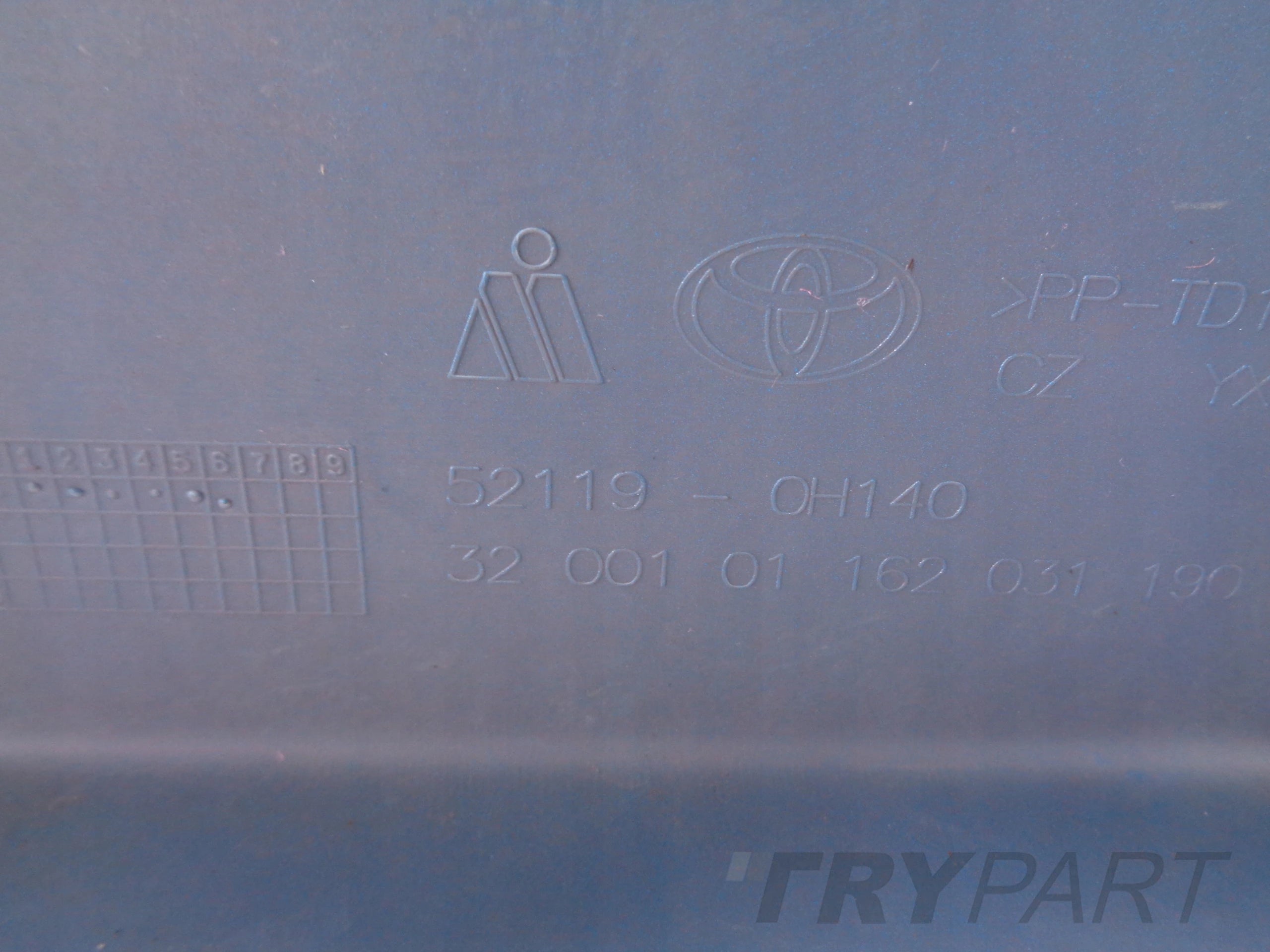 FRONT BUMPER TOYOTA AYGO II 14- NO. 50605