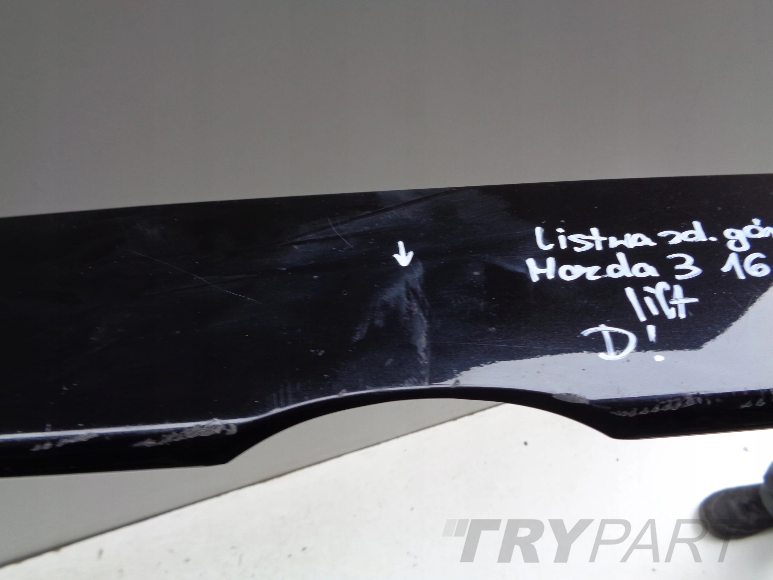 FRONT BUMPER UPPER TRIM GRILLE MAZDA 3 16- FACELIFT
