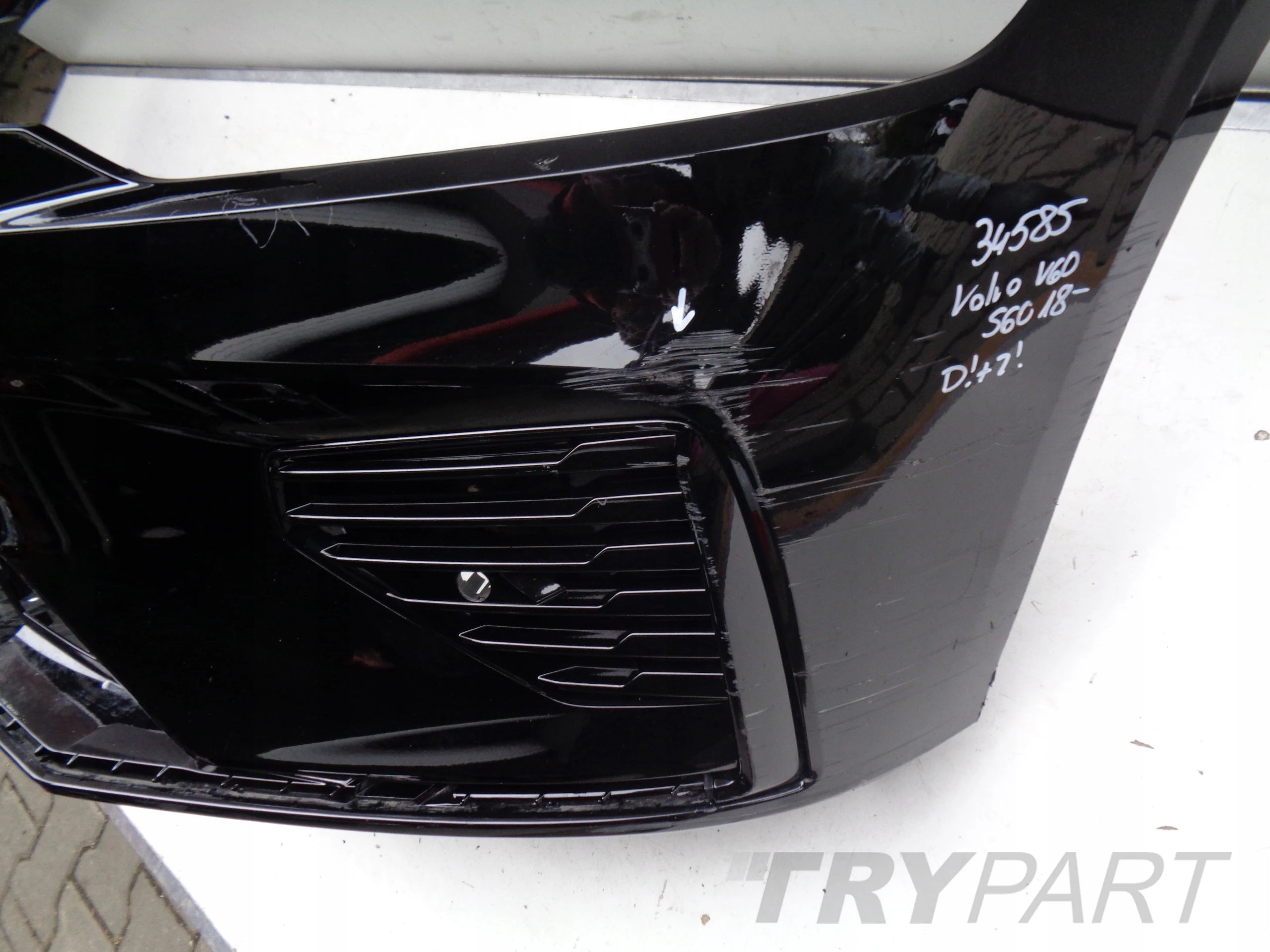 FRONT BUMPER VOLVO V60 S60 18- R-DESIGN 34585