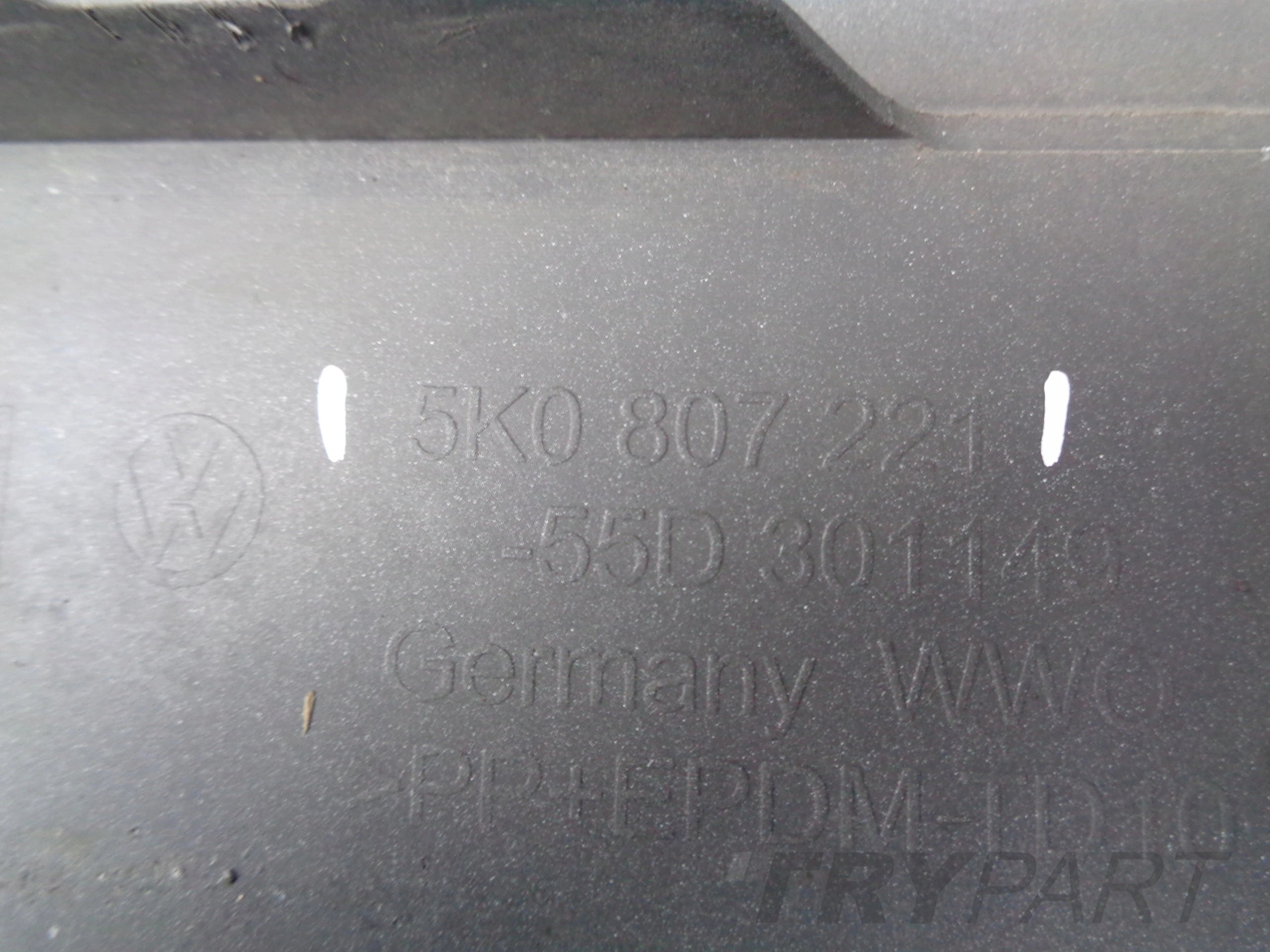 FRONT BUMPER VW GOLF VI 6 5K 5K0 08-12 NO. 24148