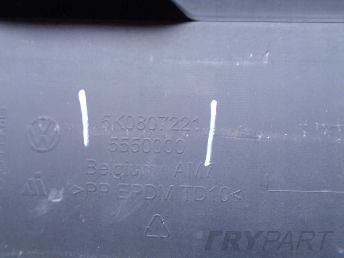 FRONT BUMPER VW GOLF VI 6 5K 5K0 08-12 WITHOUT HOLES NO. 49606