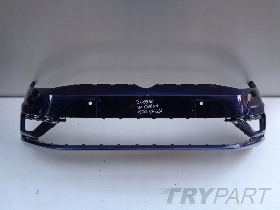 FRONT BUMPER VW GOLF VII 7 5G 17- FACELIFT NO. 24495