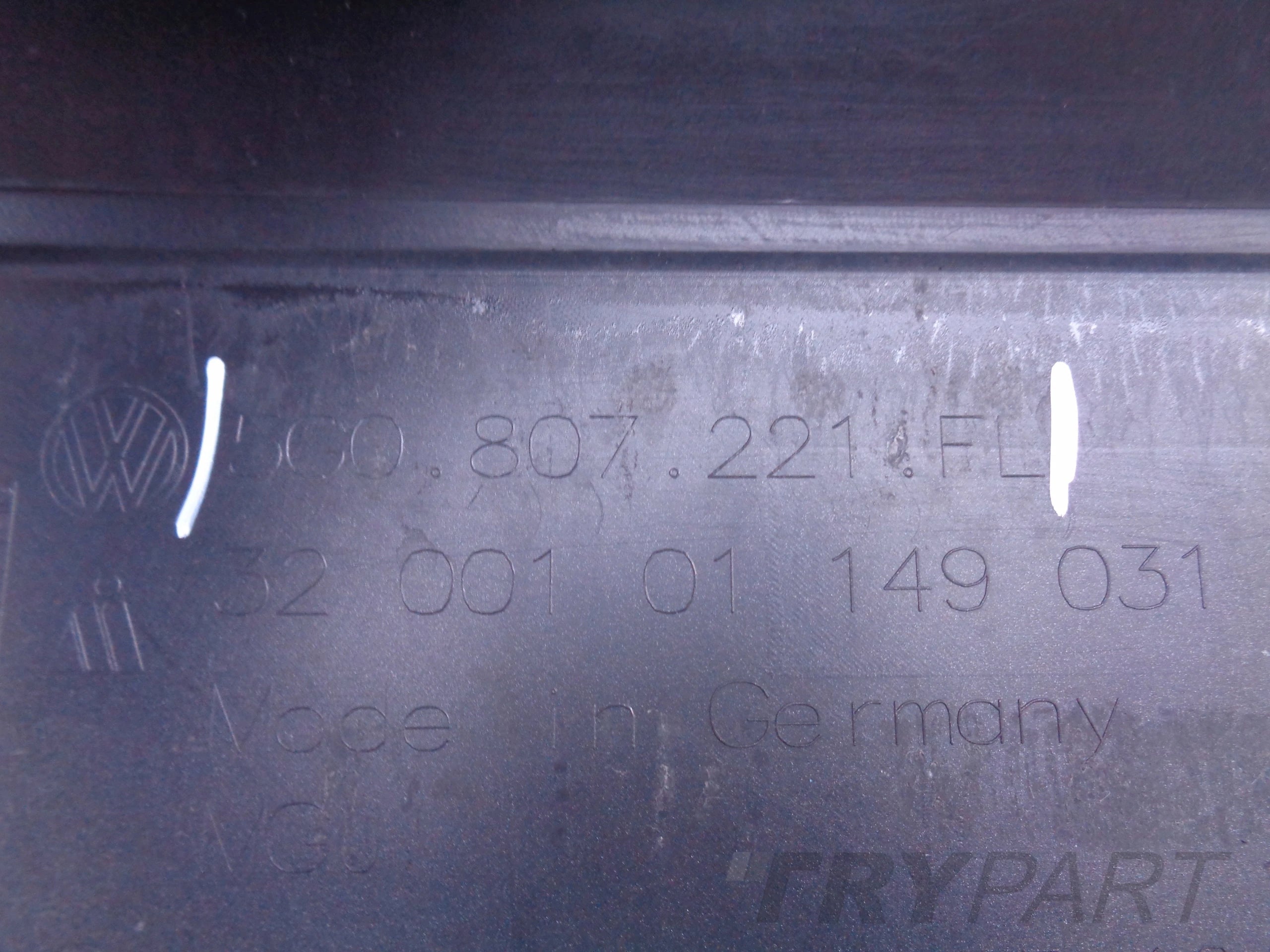 FRONT BUMPER VW GOLF VII 7 5G 17- FACELIFT NO. 32293