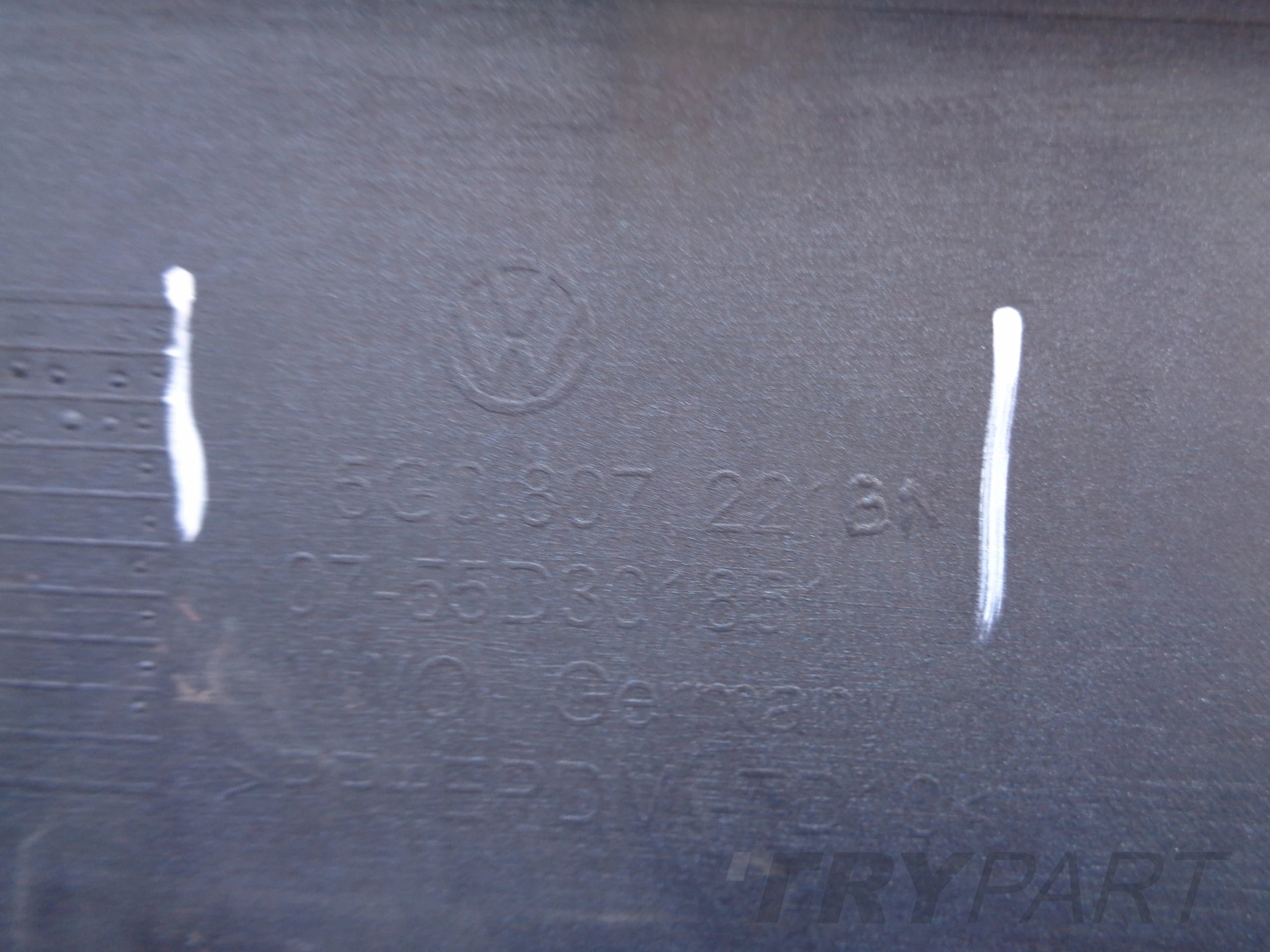 FRONT BUMPER VW GOLF VII 7 5G 5G0 12-16 NO. 51618 WITHOUT HOLES